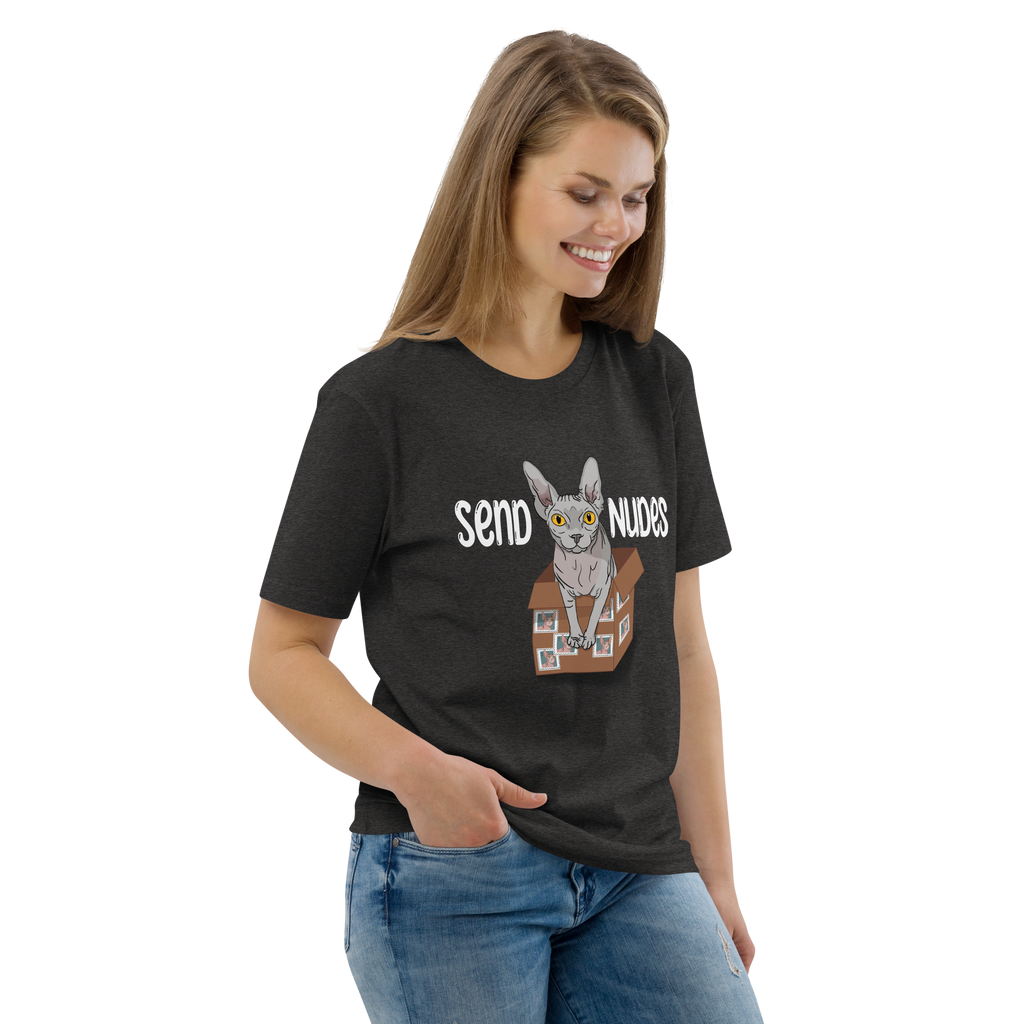 "SEND NUDES" UNISEX ECO TEE
