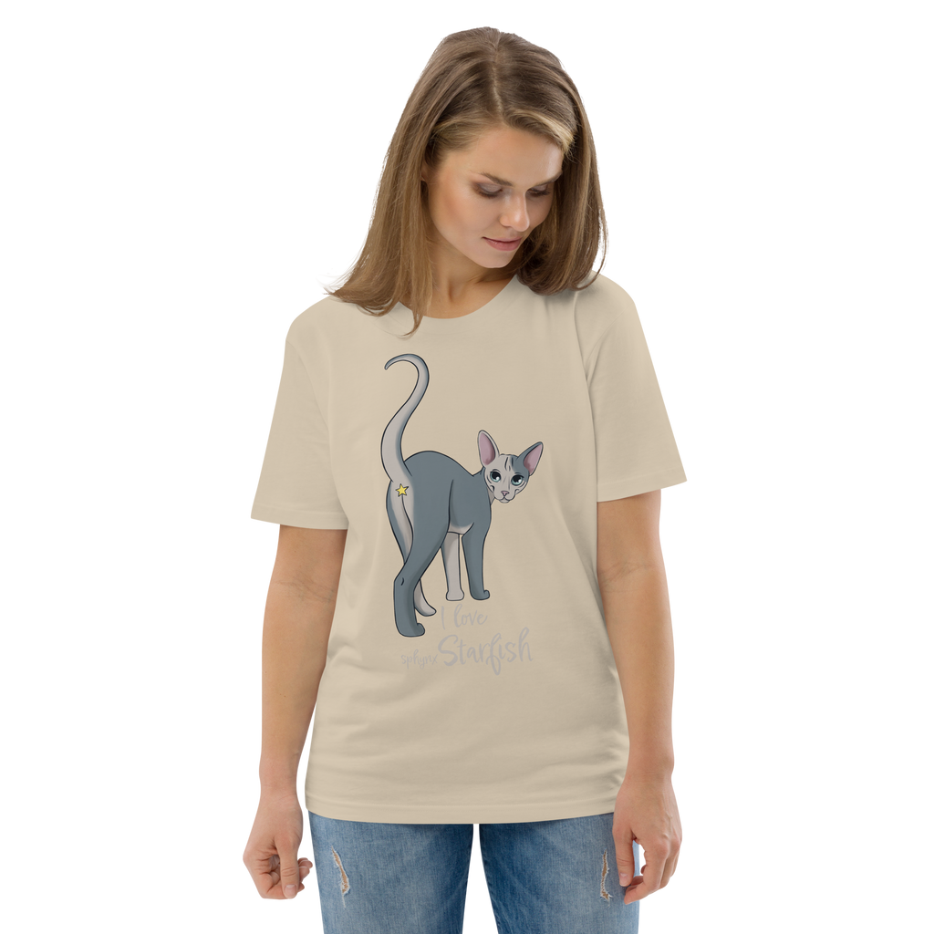 "I LOVE SPHYNX STARFISH" UNISEX ECO TEE