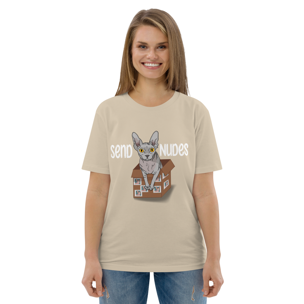 "SEND NUDES" UNISEX ECO TEE