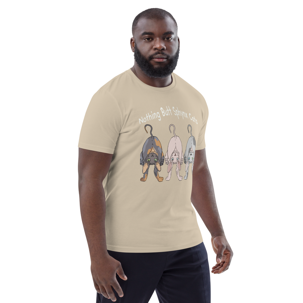 "NOTHING BUTT SPHYNX CATS" UNISEX ECO TEE