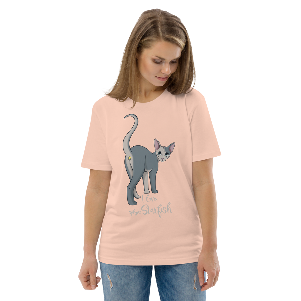 "I LOVE SPHYNX STARFISH" UNISEX ECO TEE