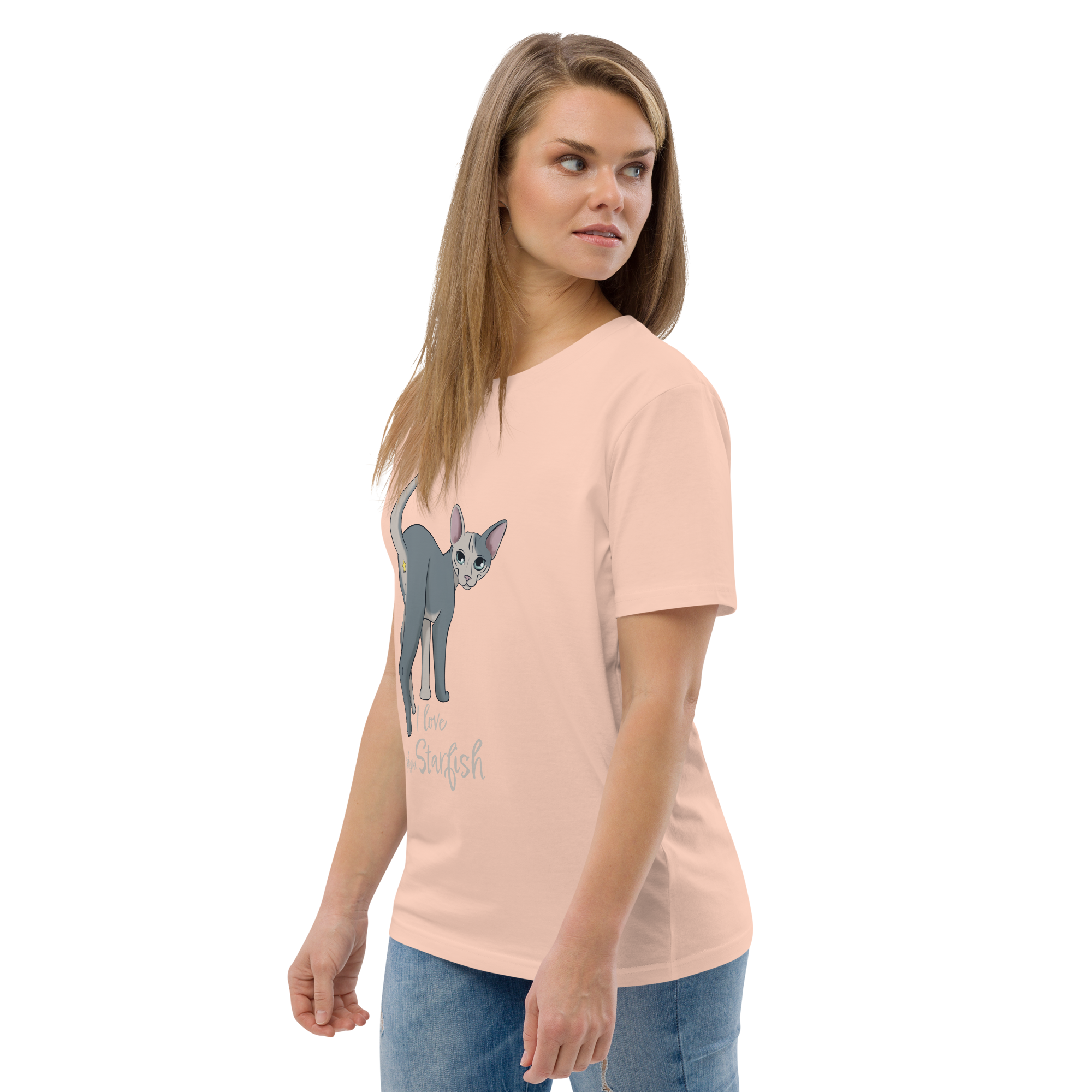"I LOVE SPHYNX STARFISH" UNISEX ECO TEE