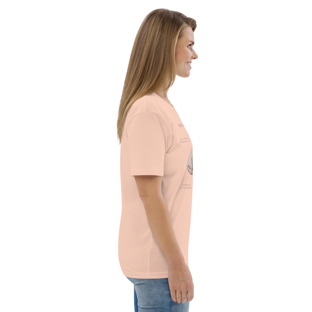 "ANATOMY OF A SPHYNX" UNISEX ORGANIC TEE