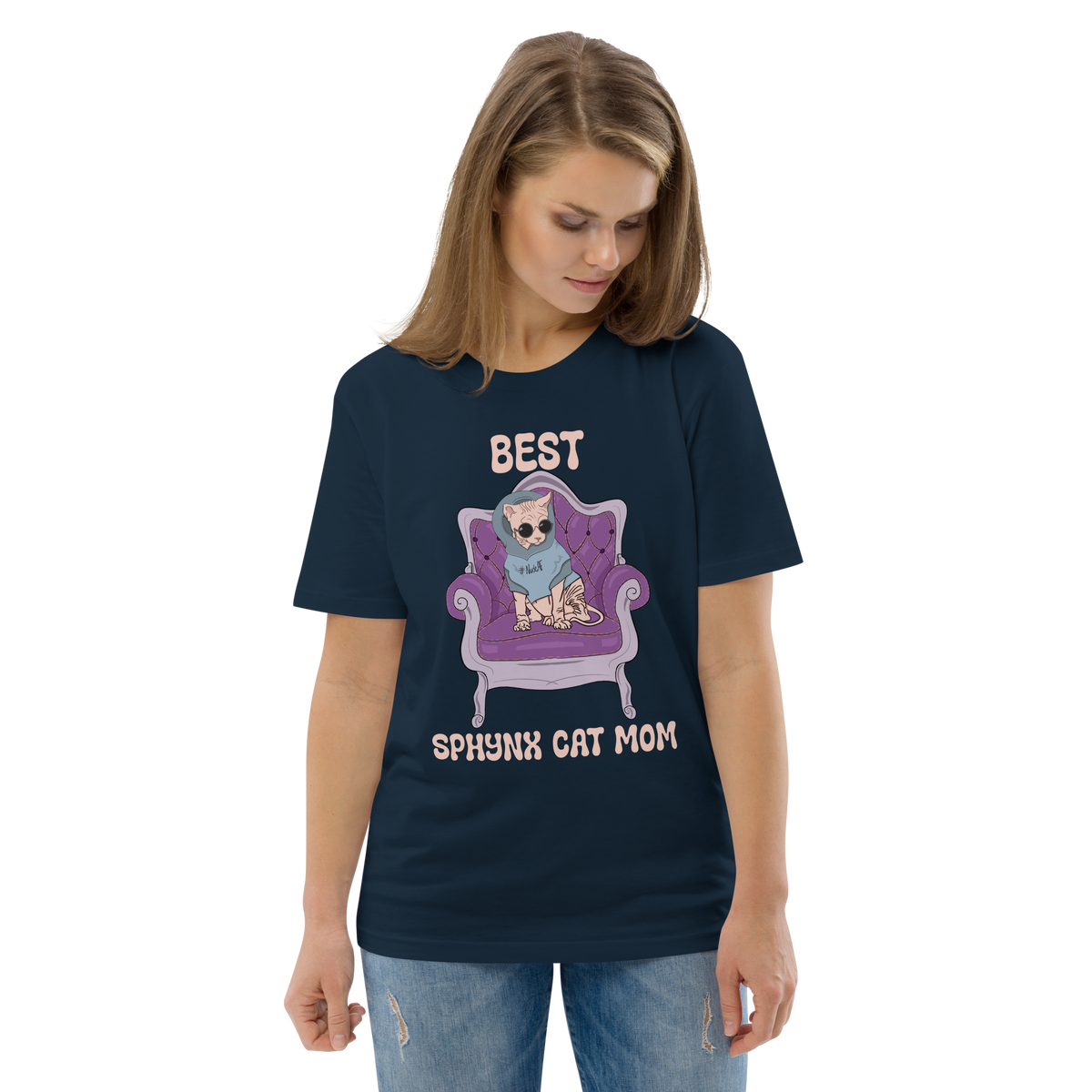 "BEST SPHYNX CAT MOM" ECO TEE