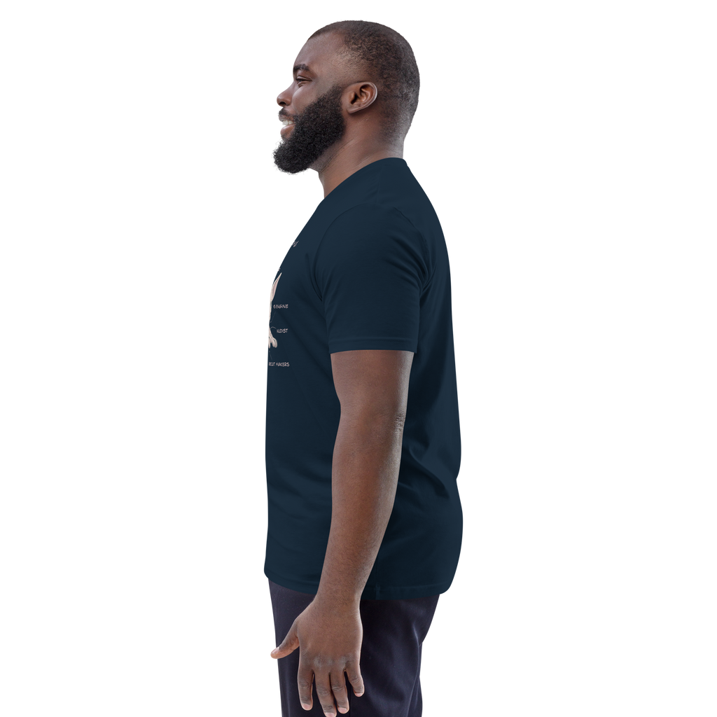 "ANATOMY OF A SPHYNX" UNISEX ORGANIC TEE
