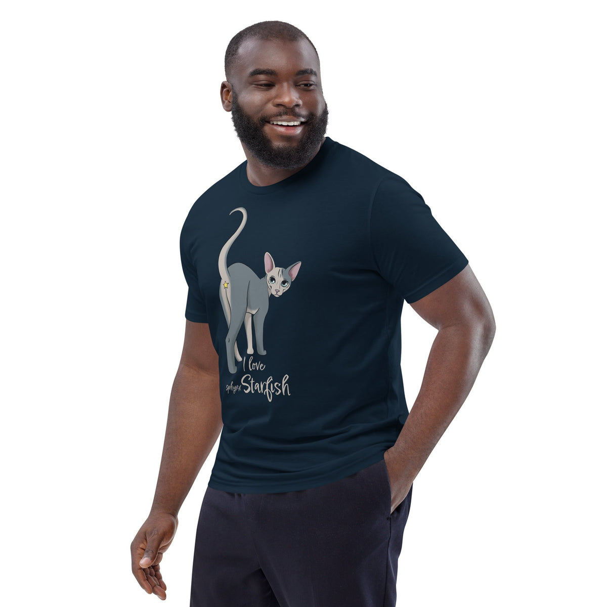 "I LOVE SPHYNX STARFISH" UNISEX ECO TEE