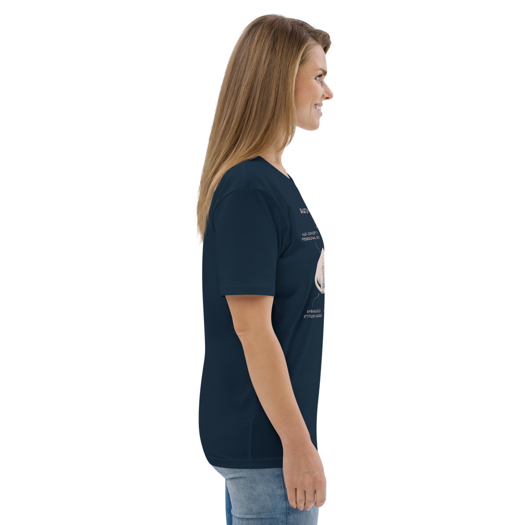 "ANATOMY OF A SPHYNX" UNISEX ORGANIC TEE