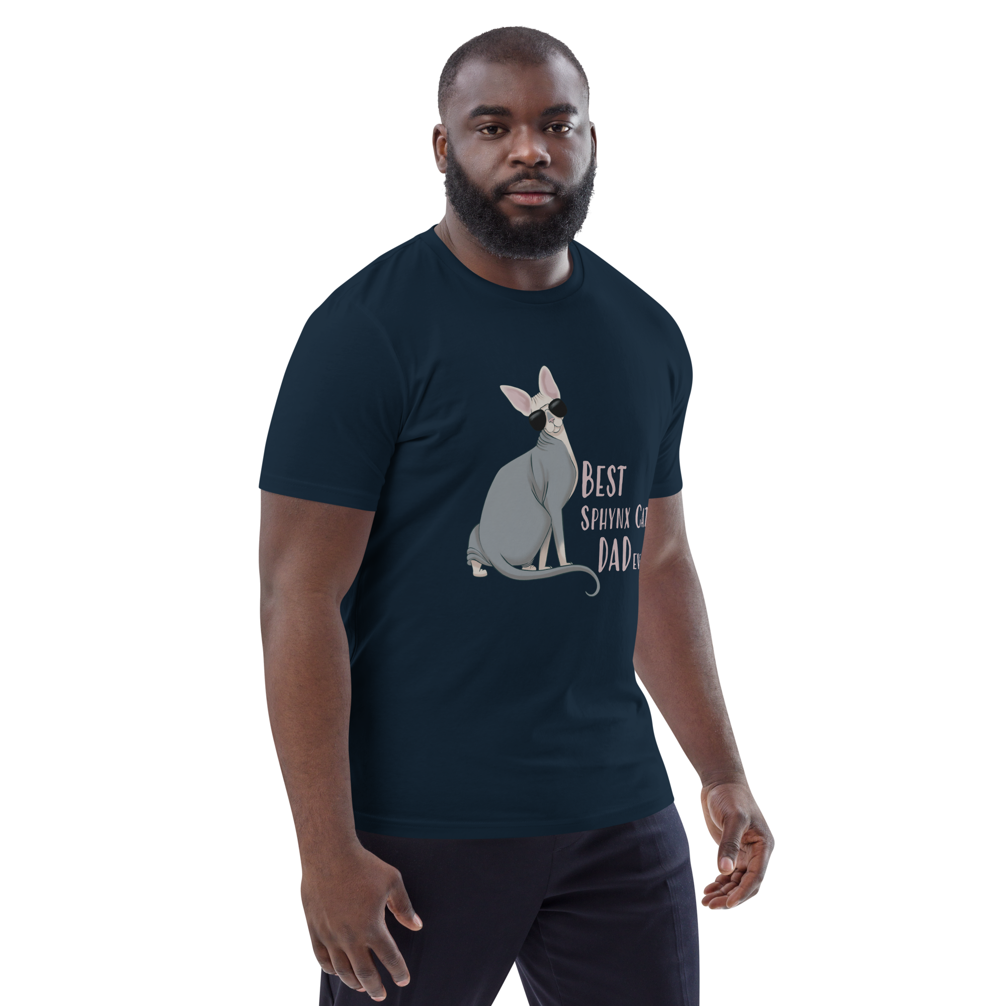 "BEST SPHYNX CAT DAD" UNISEX ECO TEE
