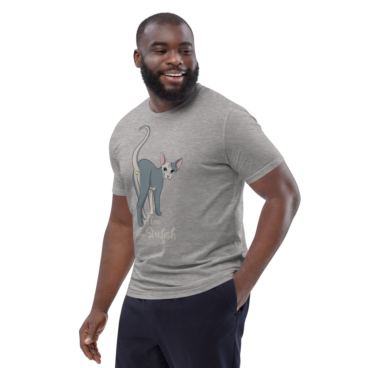 "I LOVE SPHYNX STARFISH" UNISEX ECO TEE