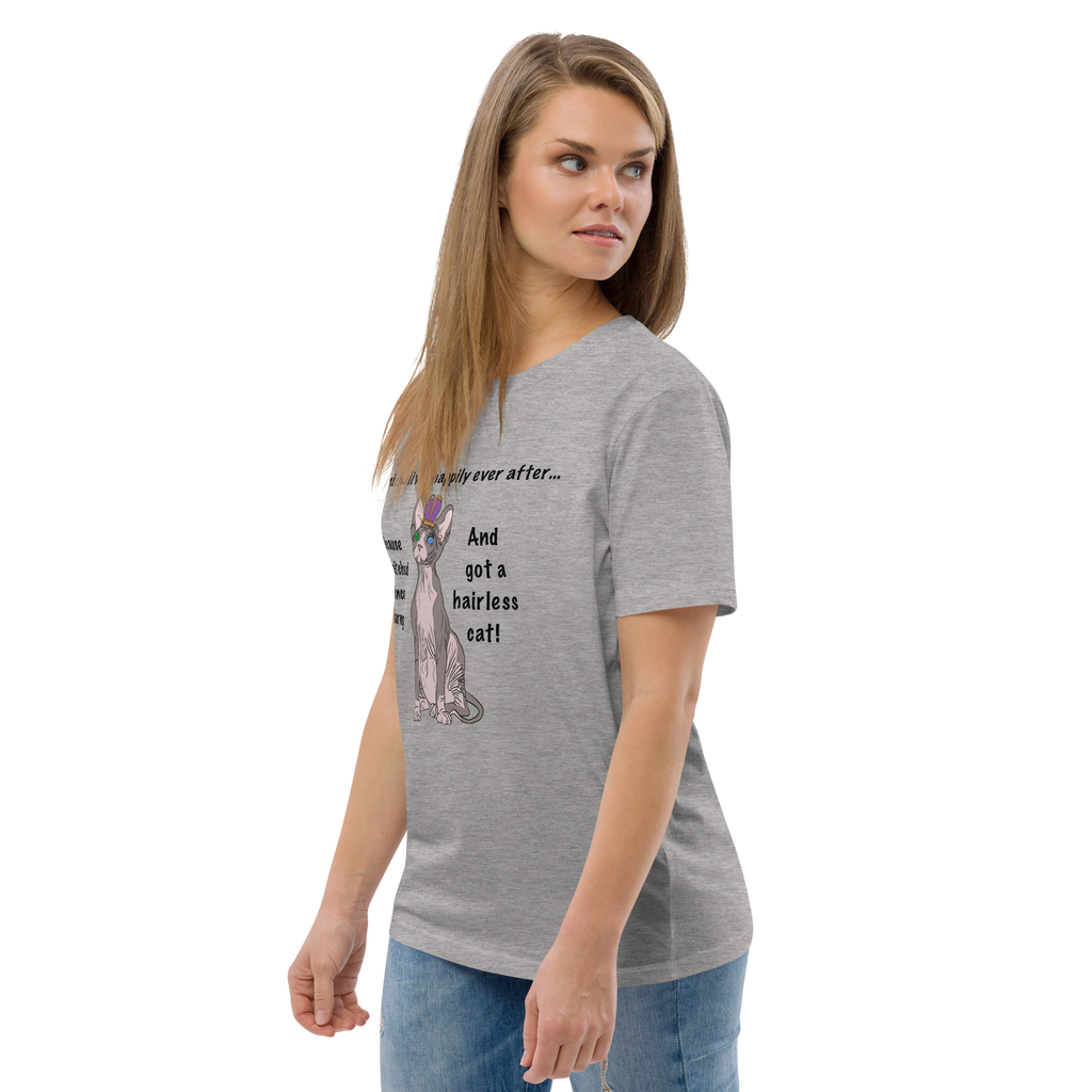 "DITCHED PRINCE CHARMING & GOT A SPHYNX CAT" ECO TEE