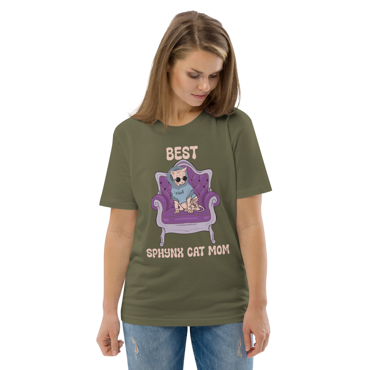 "BEST SPHYNX CAT MOM" ECO TEE