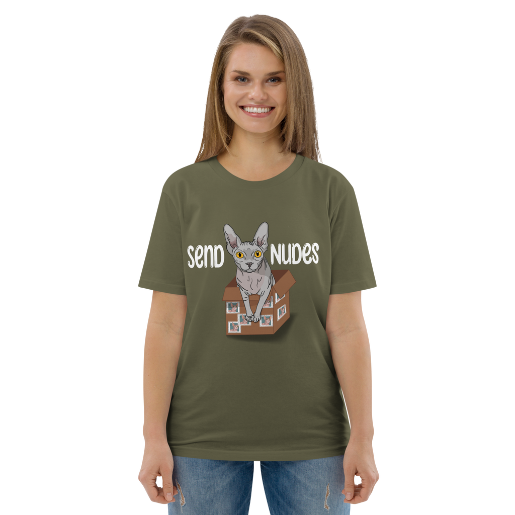 "SEND NUDES" UNISEX ECO TEE