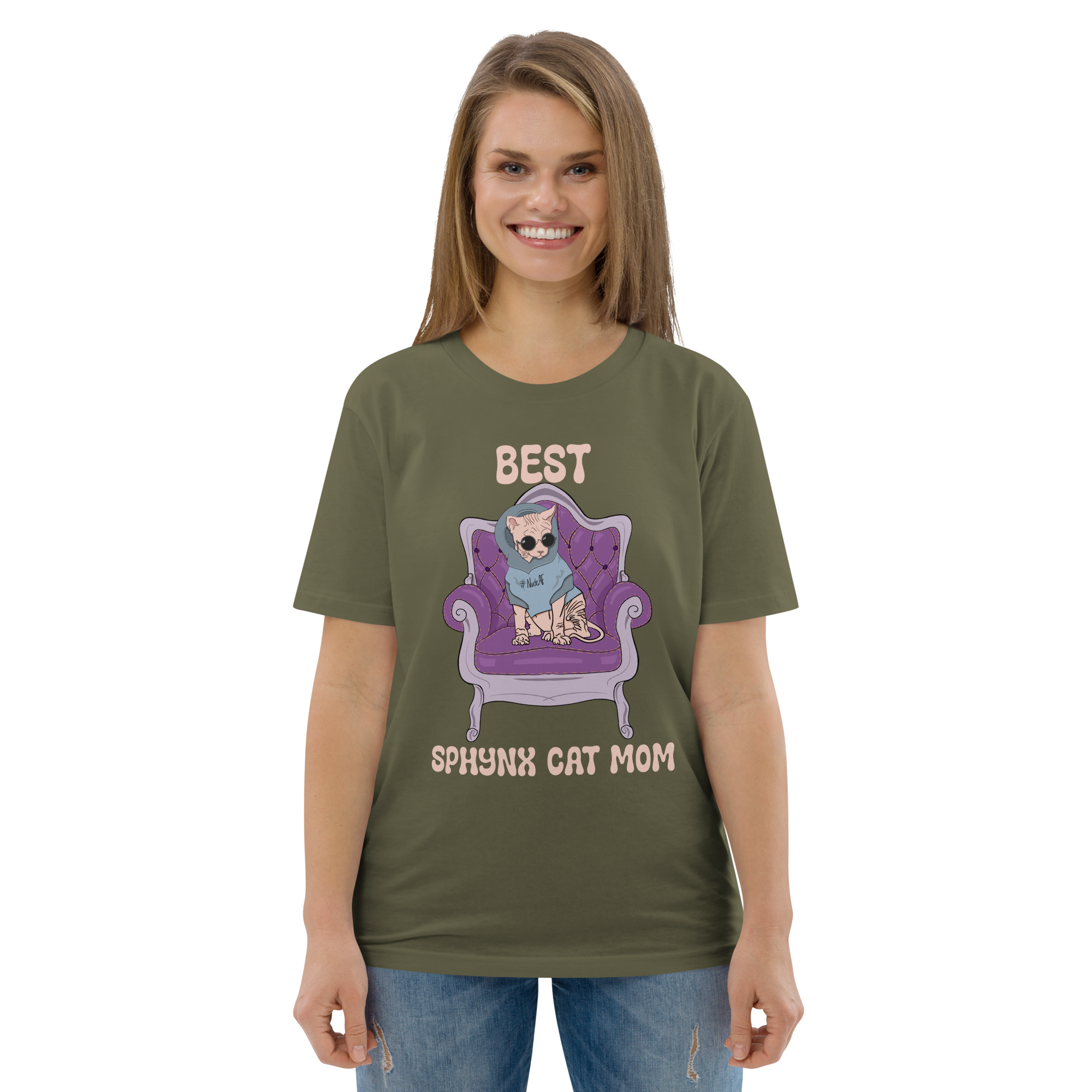 "BEST SPHYNX CAT MOM" ECO TEE