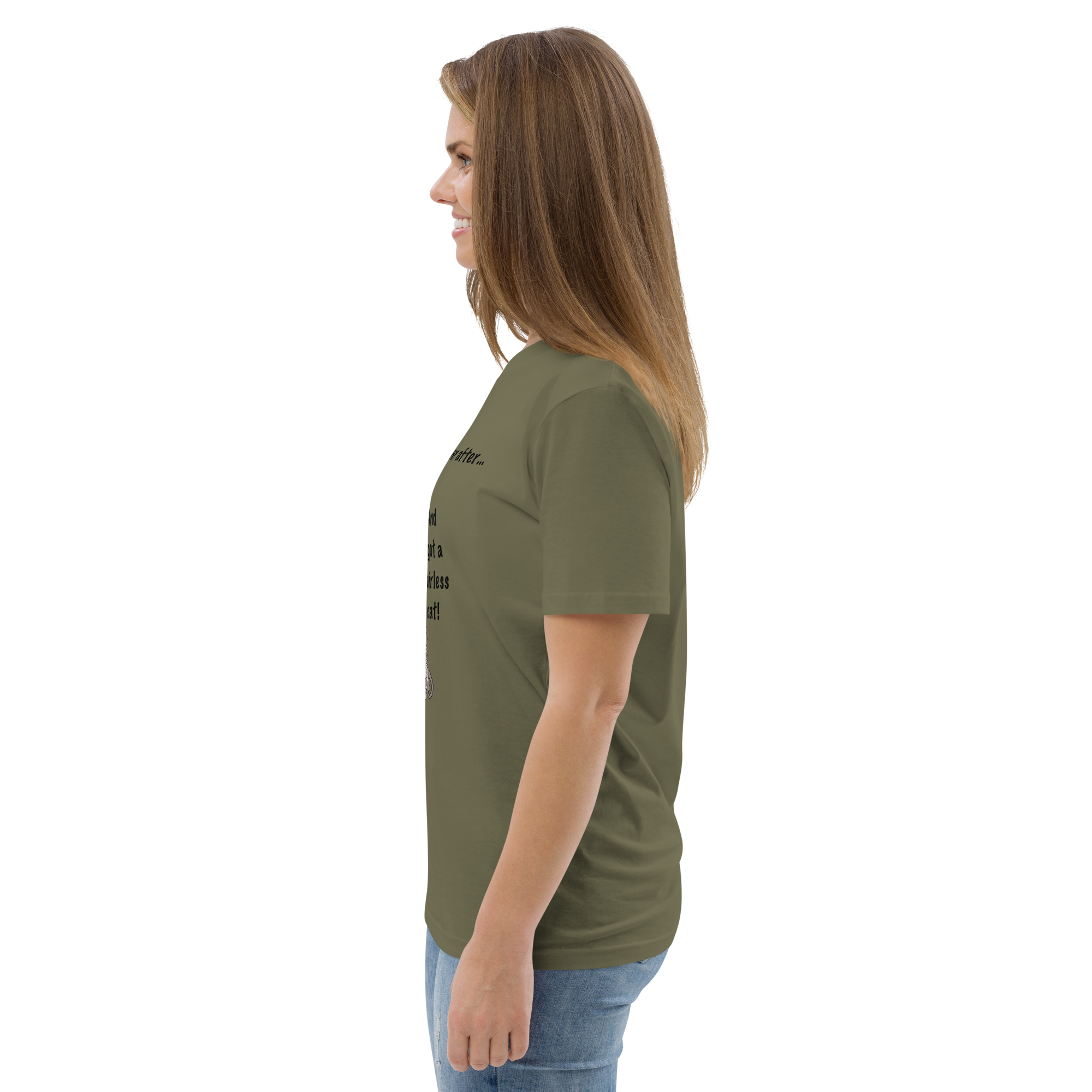 "DITCHED PRINCE CHARMING & GOT A SPHYNX CAT" ECO TEE
