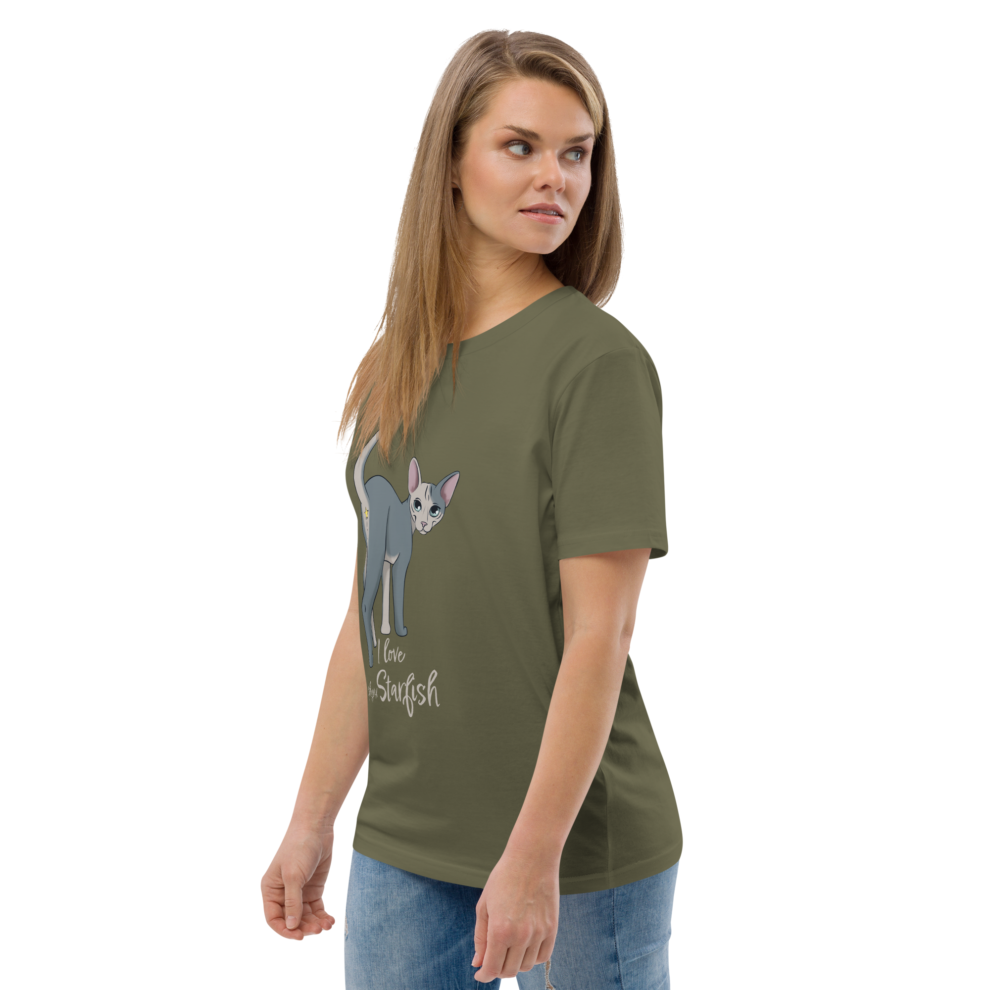 "I LOVE SPHYNX STARFISH" UNISEX ECO TEE