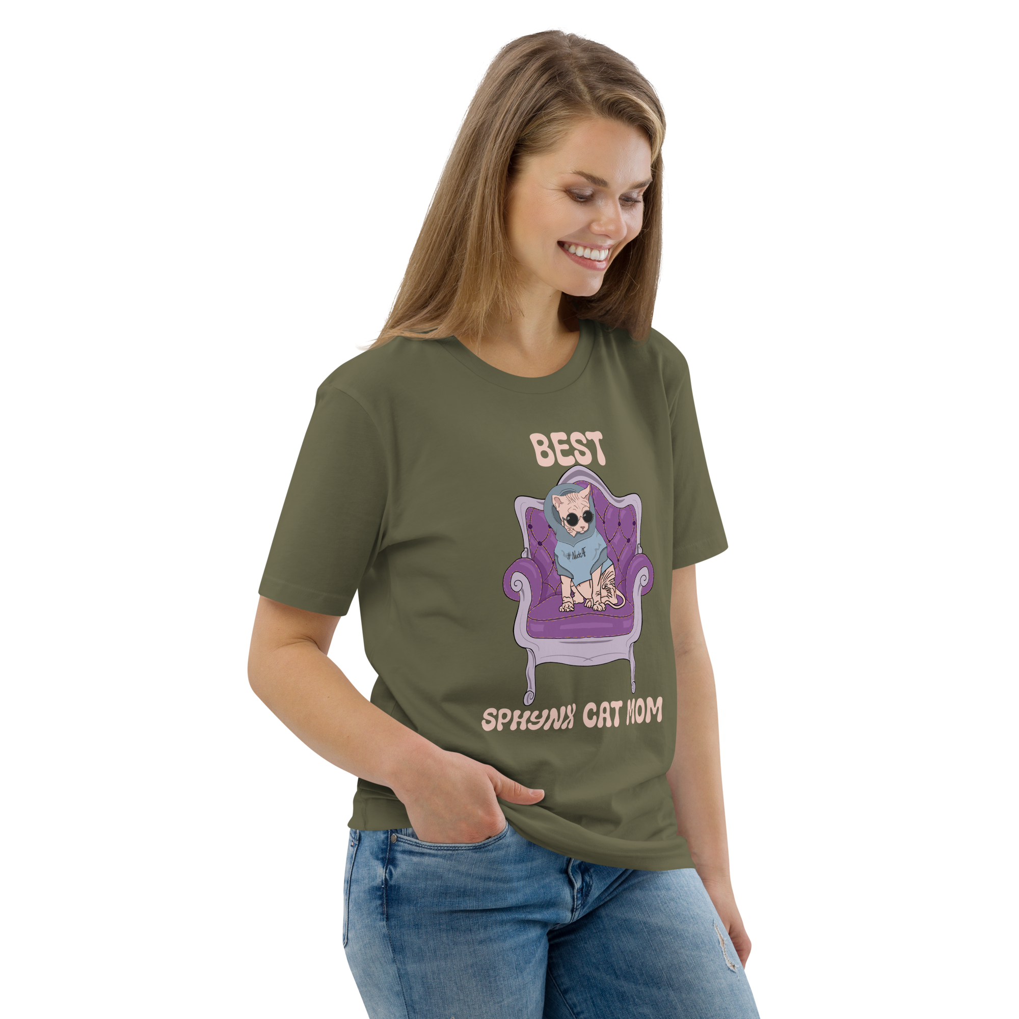 "BEST SPHYNX CAT MOM" ECO TEE