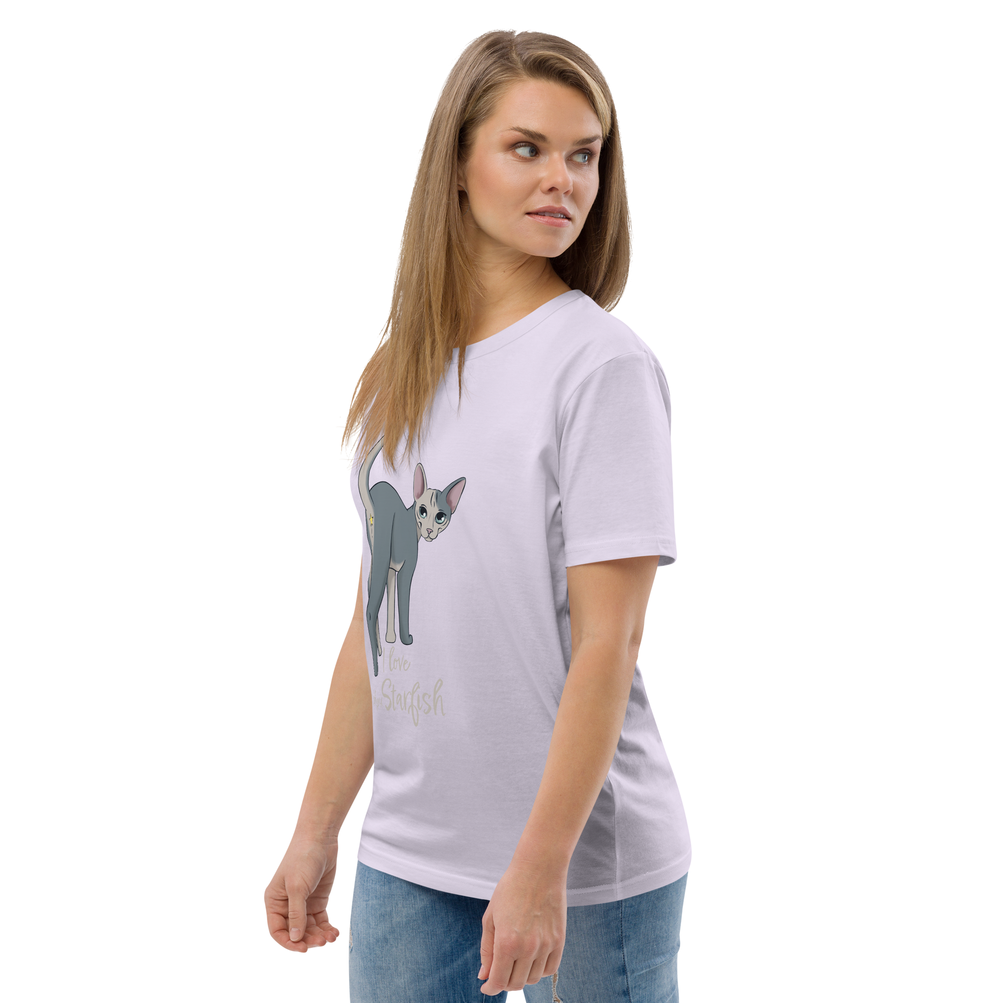 "I LOVE SPHYNX STARFISH" UNISEX ECO TEE