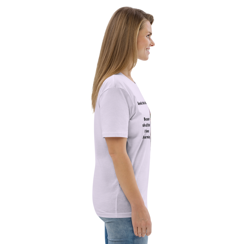 "DITCHED PRINCE CHARMING & GOT A SPHYNX CAT" ECO TEE