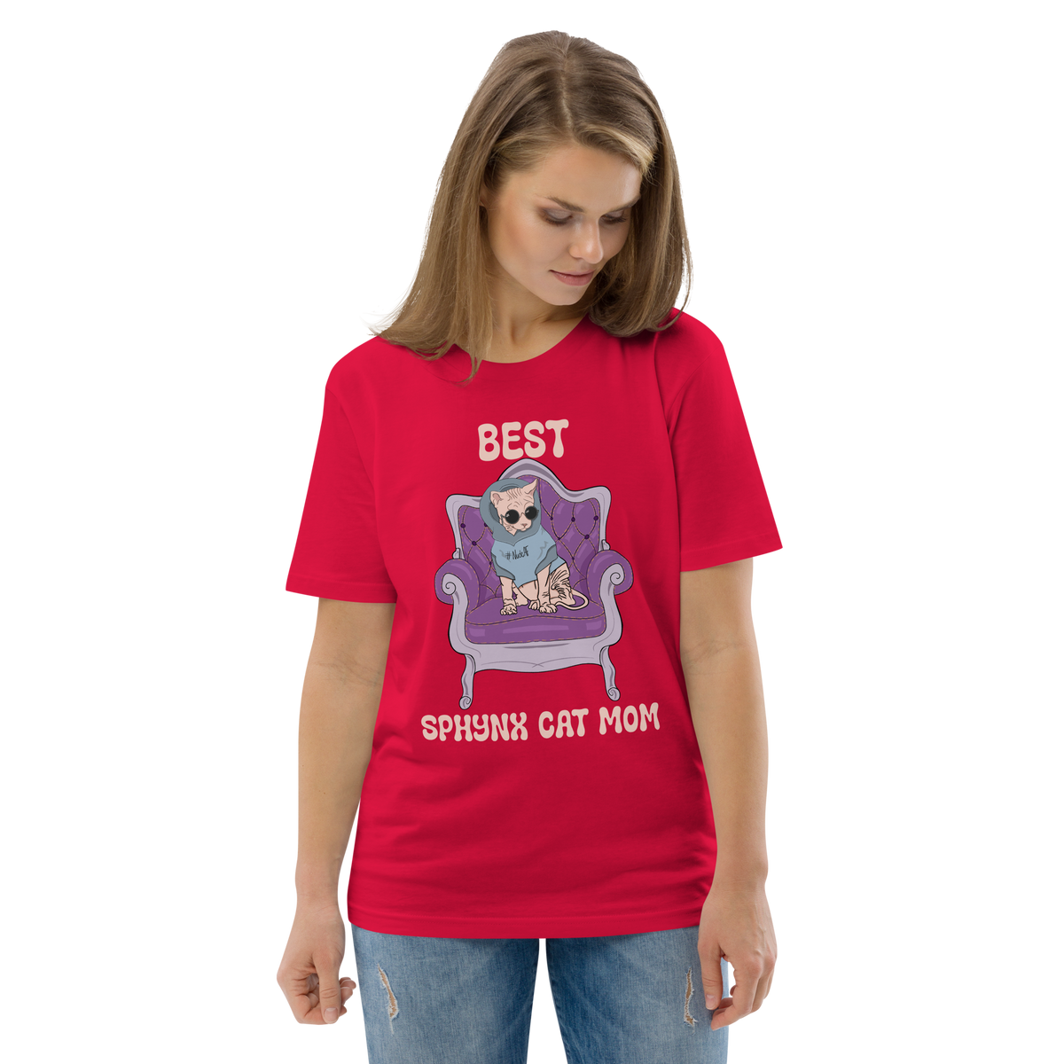 "BEST SPHYNX CAT MOM" ECO TEE