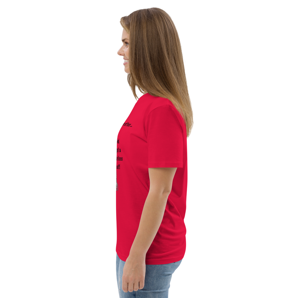"DITCHED PRINCE CHARMING & GOT A SPHYNX CAT" ECO TEE