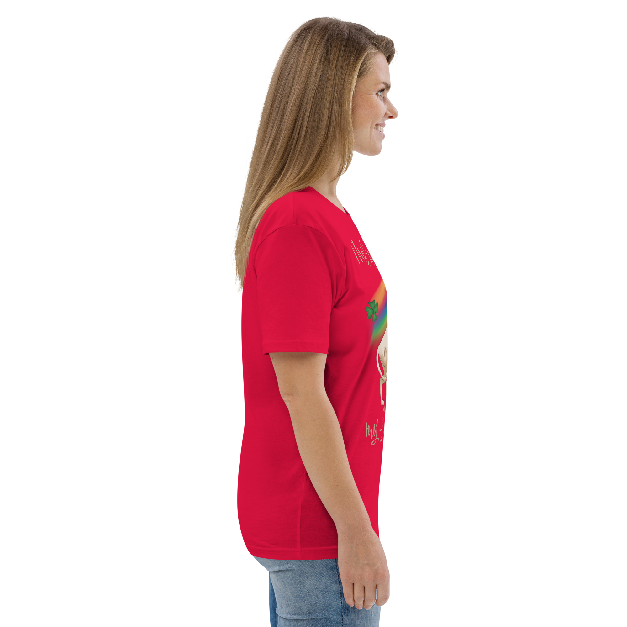 "MY SPHYNX CAT IS MY LUCKY CHARM" - UNISEX TEE