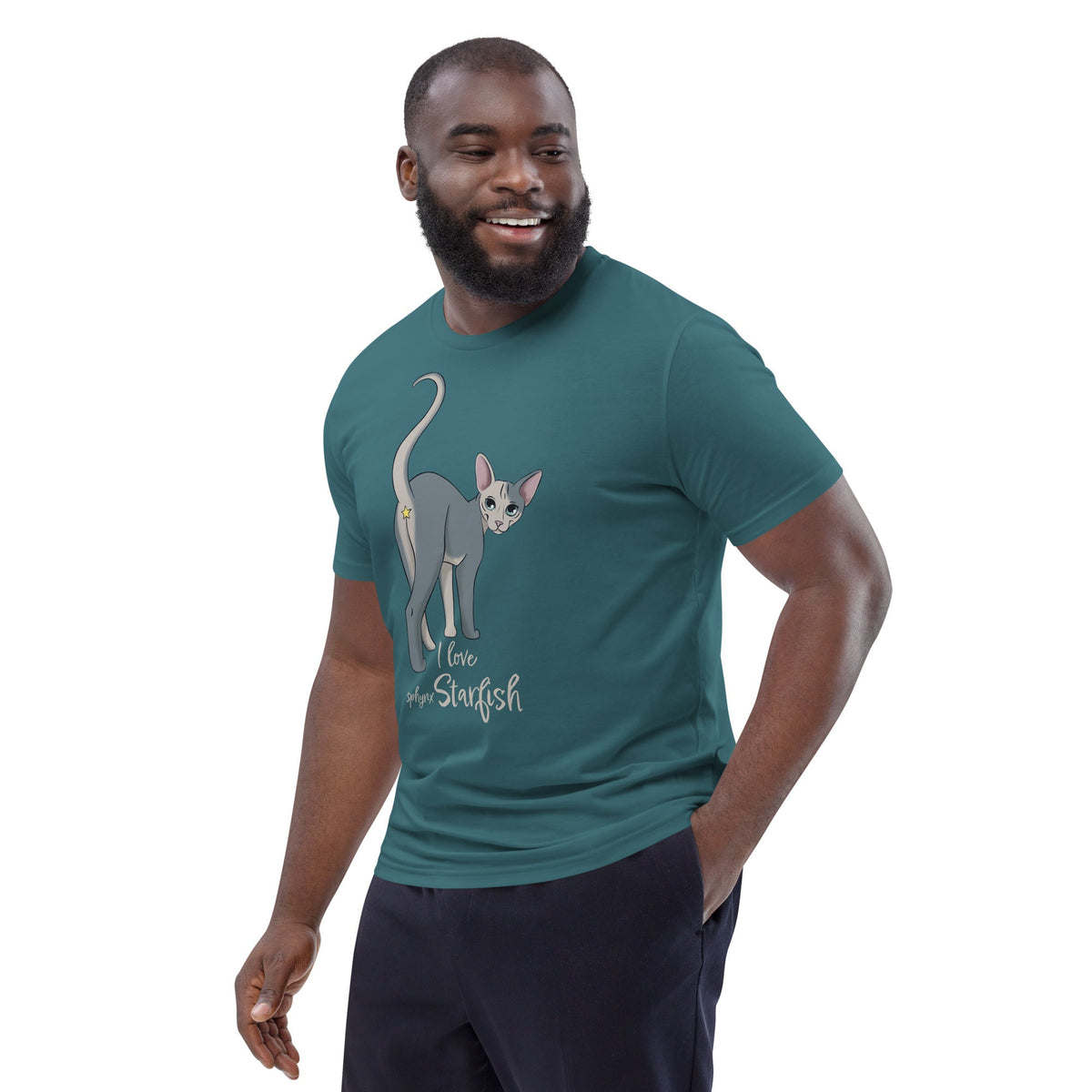 "I LOVE SPHYNX STARFISH" UNISEX ECO TEE