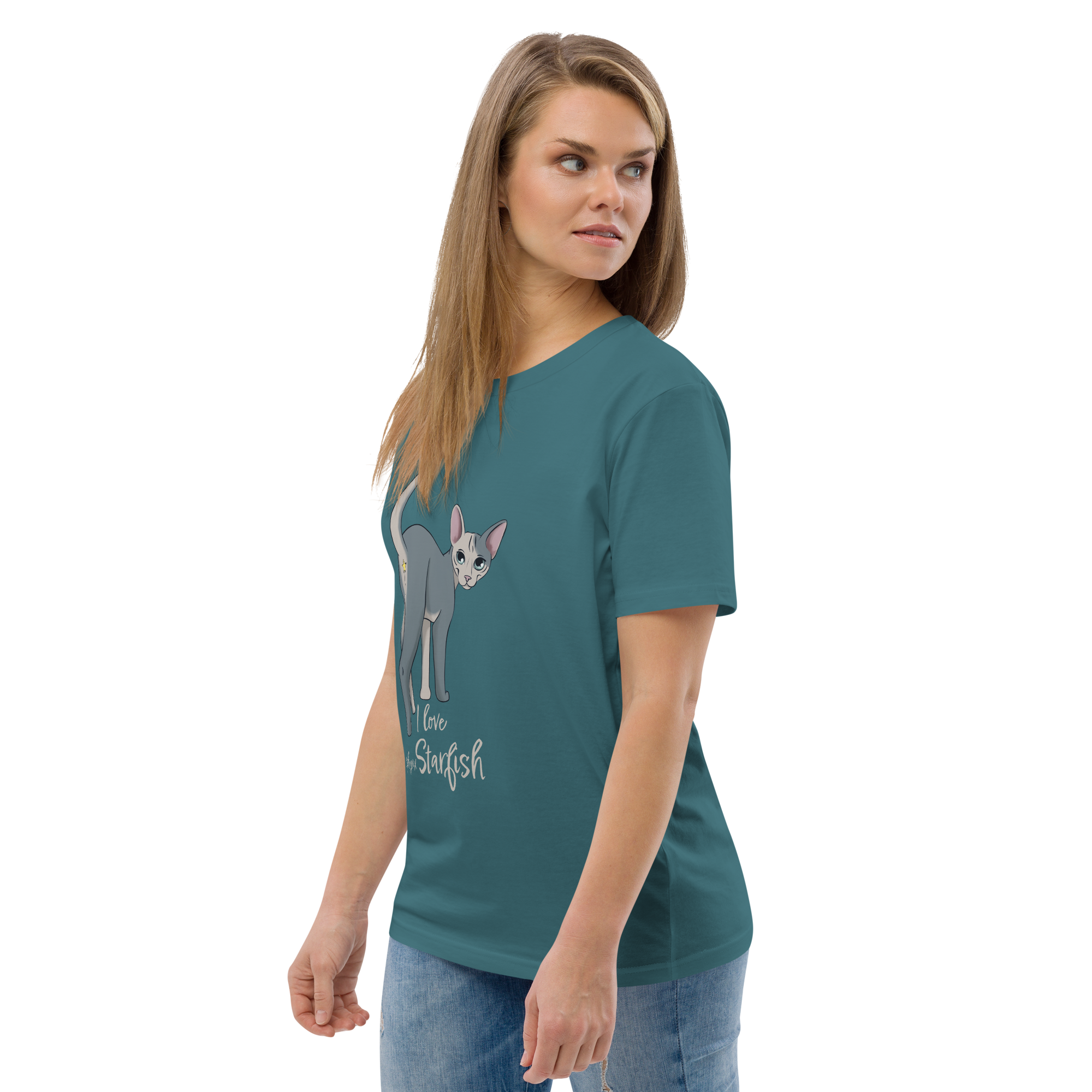 "I LOVE SPHYNX STARFISH" UNISEX ECO TEE