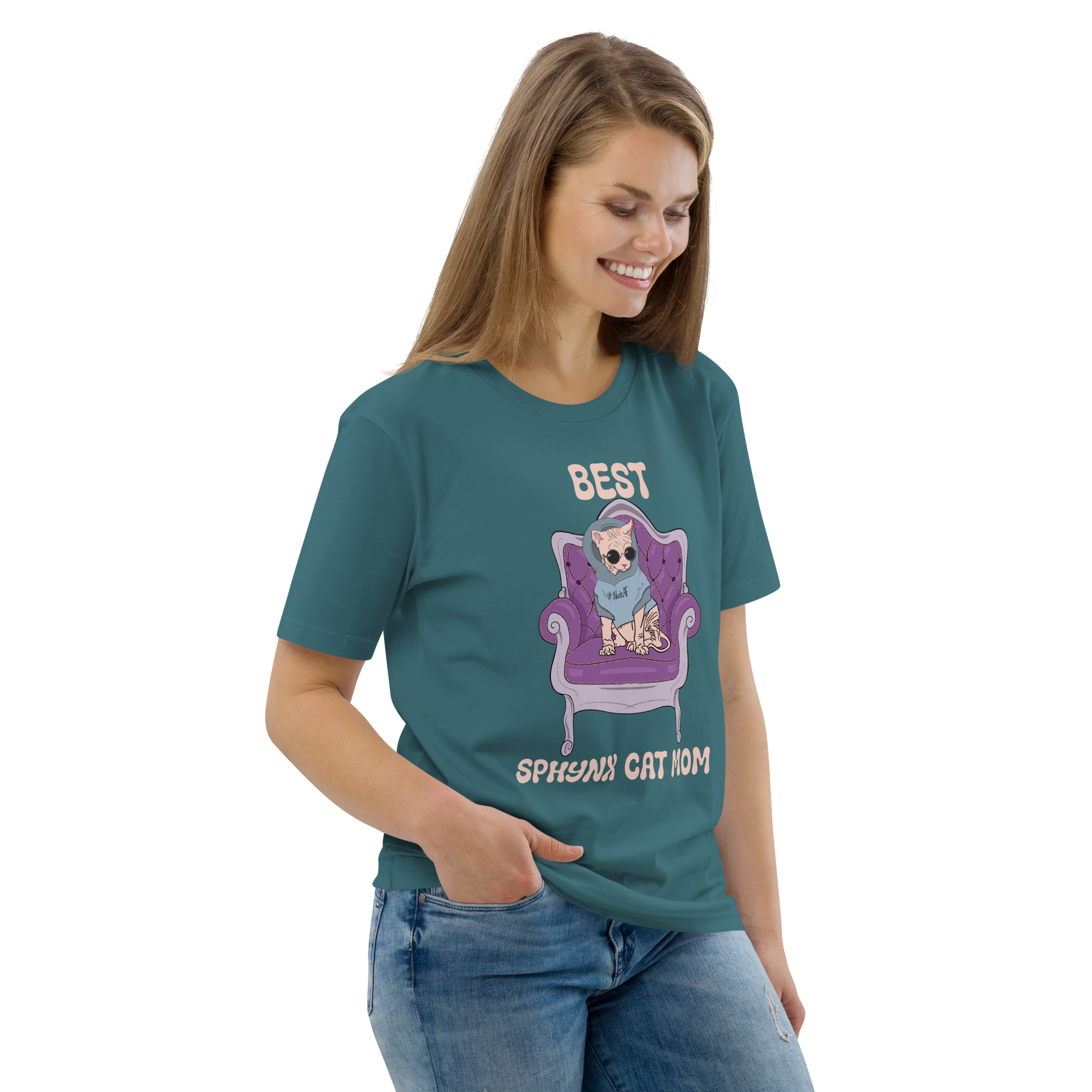 "BEST SPHYNX CAT MOM" ECO TEE