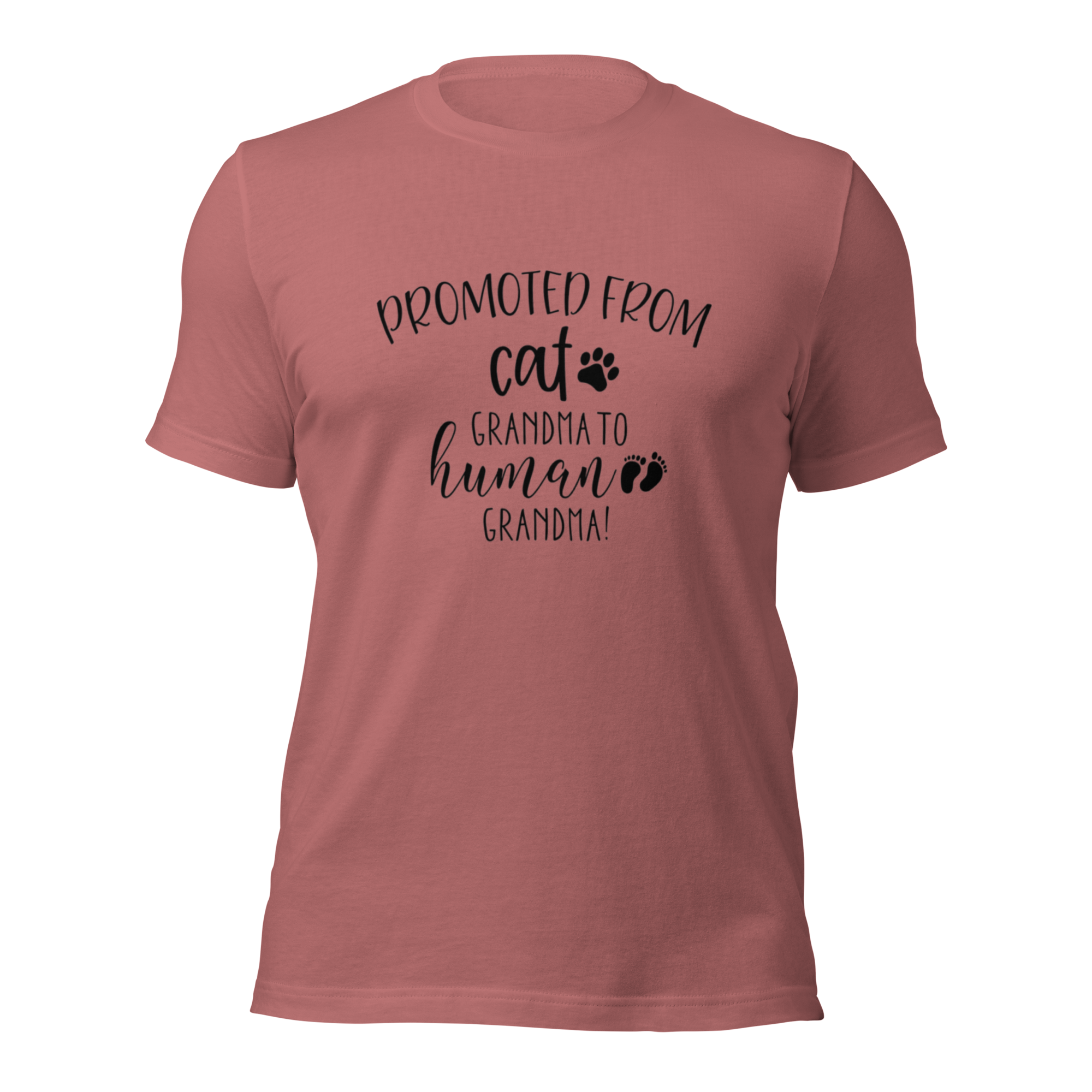 Promoted from Cat Grandma to Human Grandma T-Shirt