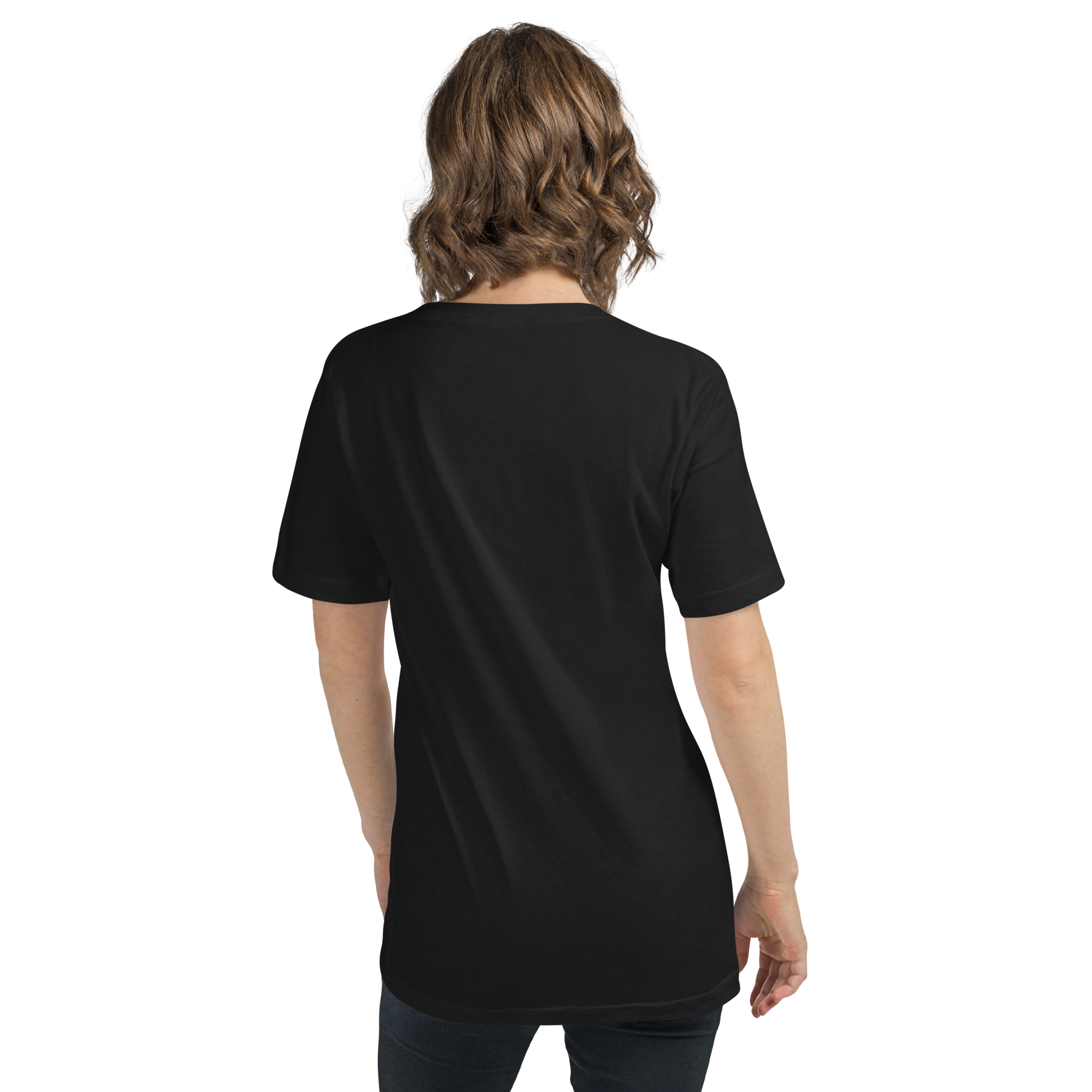 "MY SPHYNX CAT IS MY LUCKY CHARM" - V-NECK UNISEX TEE
