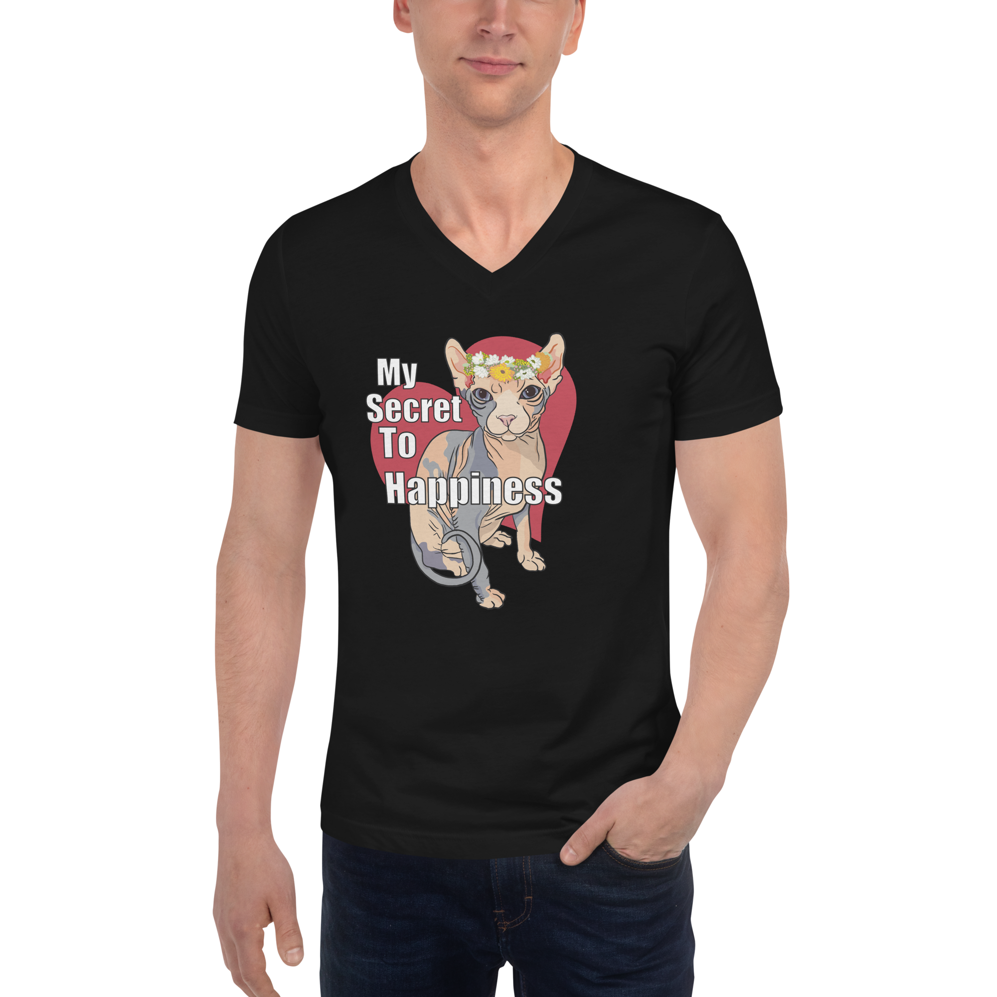 "MY SECRET TO HAPPINESS" ECO TEE