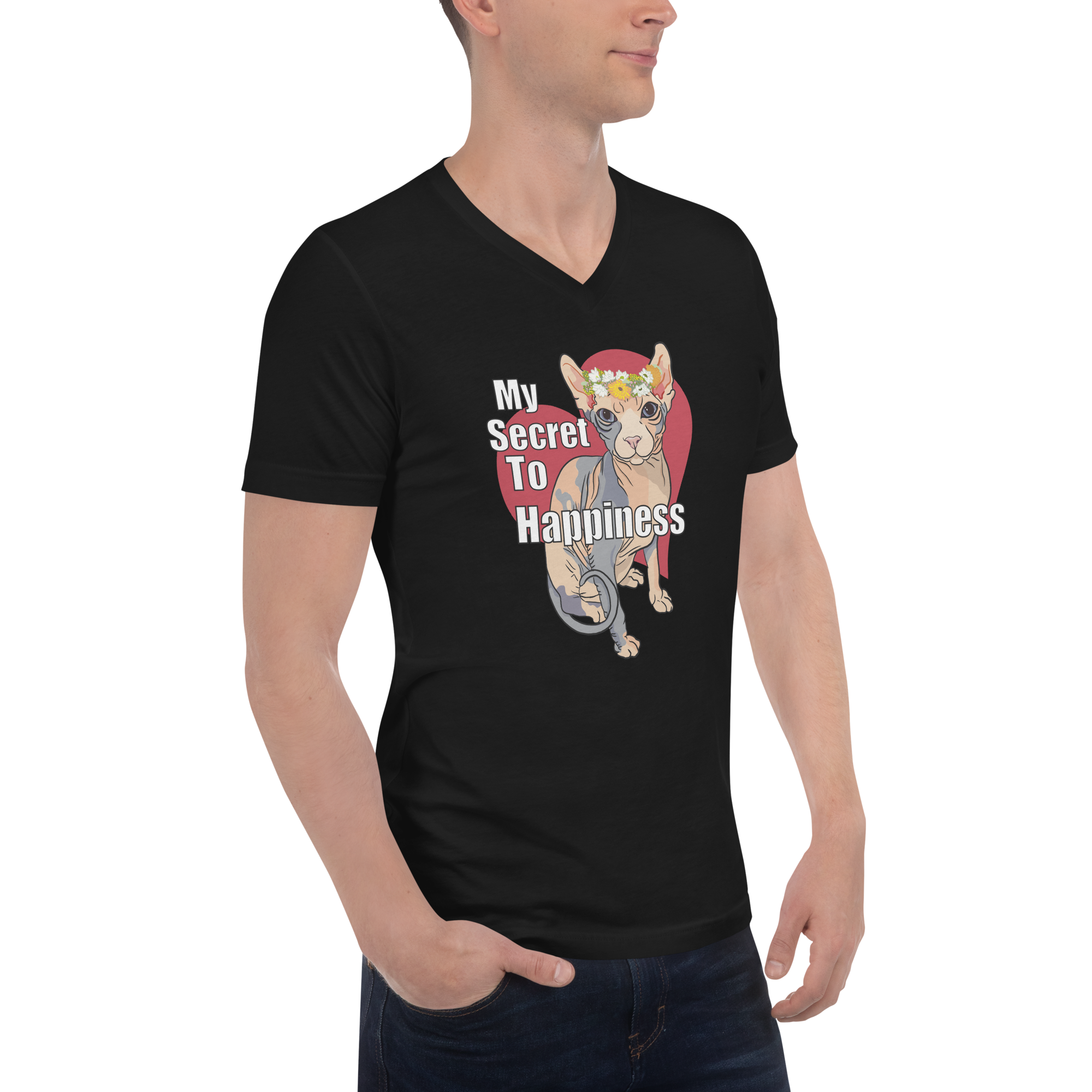 "MY SECRET TO HAPPINESS" ECO TEE
