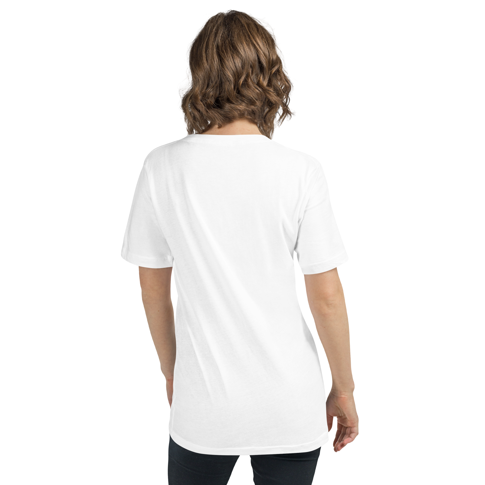 "MY SPHYNX CAT IS MY LUCKY CHARM" - V-NECK UNISEX TEE