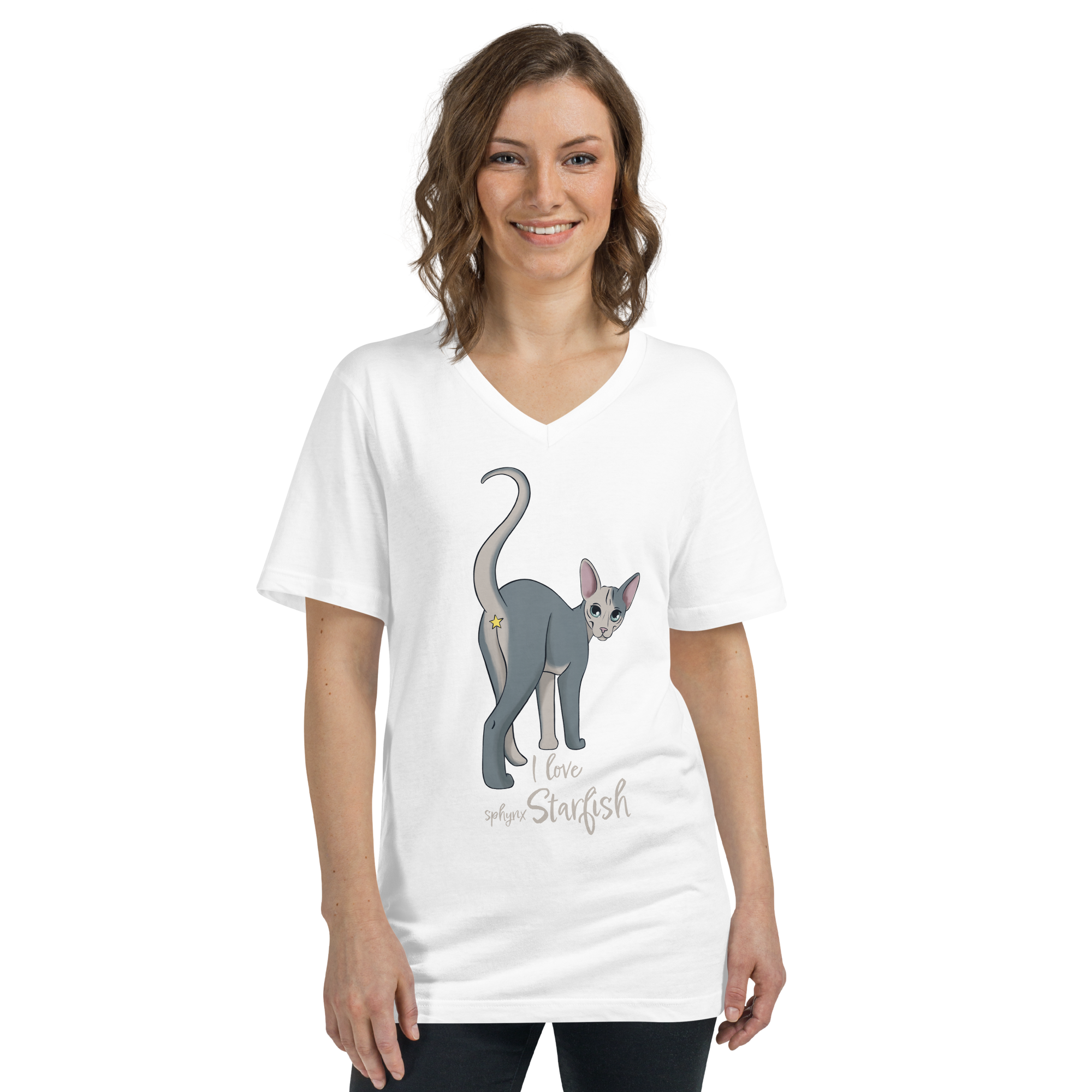 "I LOVE SPHYNX STARFISH" UNISEX ECO TEE