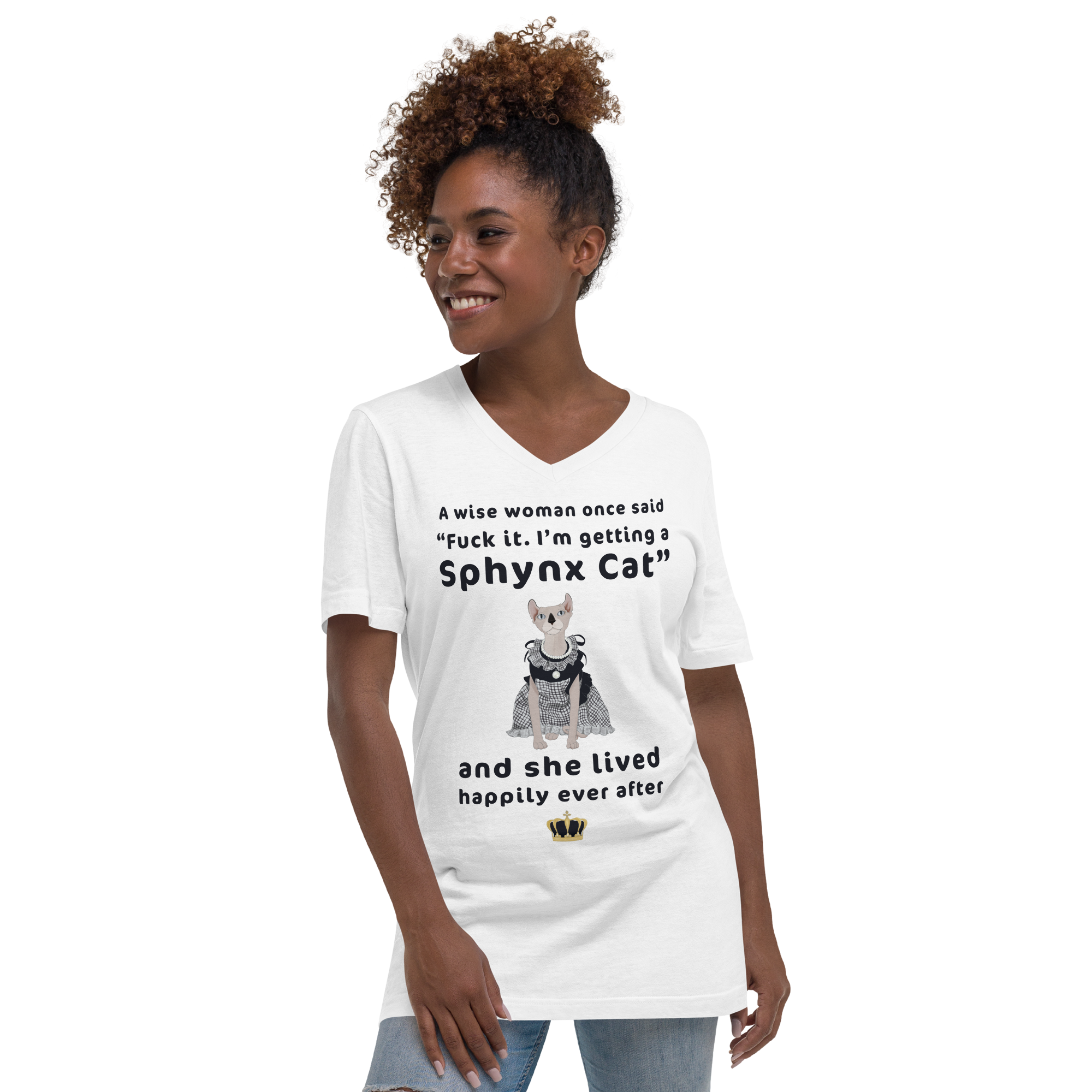 "FUCK IT - I'M GETTING A SPHYNX CAT" ECO TEE