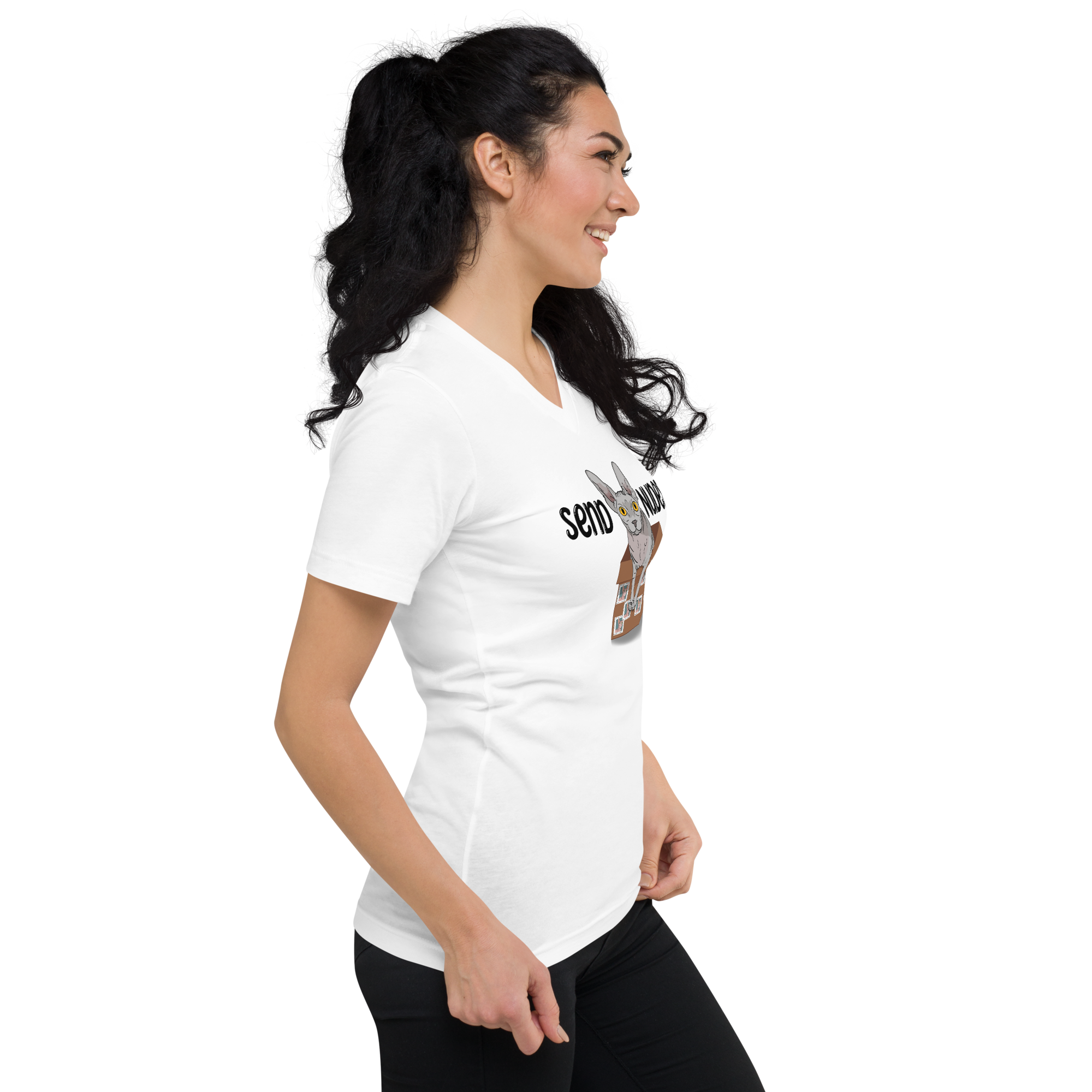 "SEND NUDES" UNISEX ECO TEE