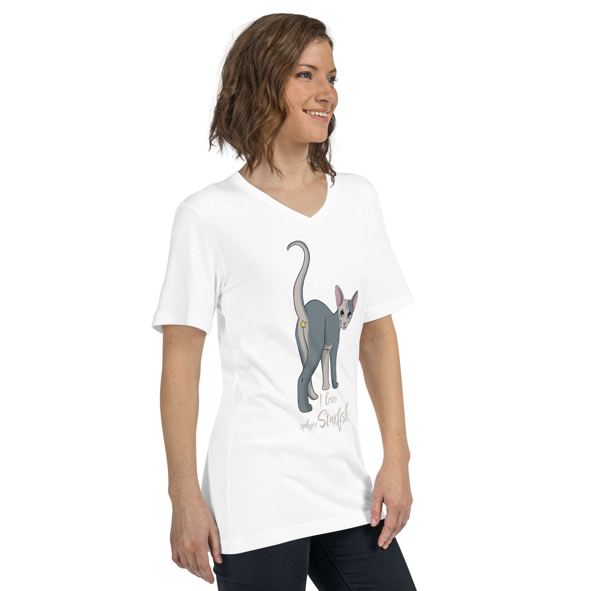 "I LOVE SPHYNX STARFISH" UNISEX ECO TEE