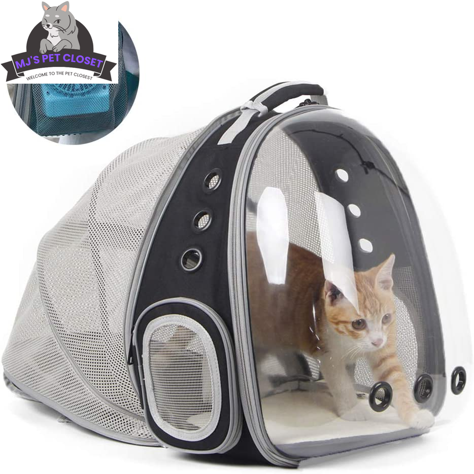 Cat Bubble Backpack with Fan – Fits Cats up to 12 lbs