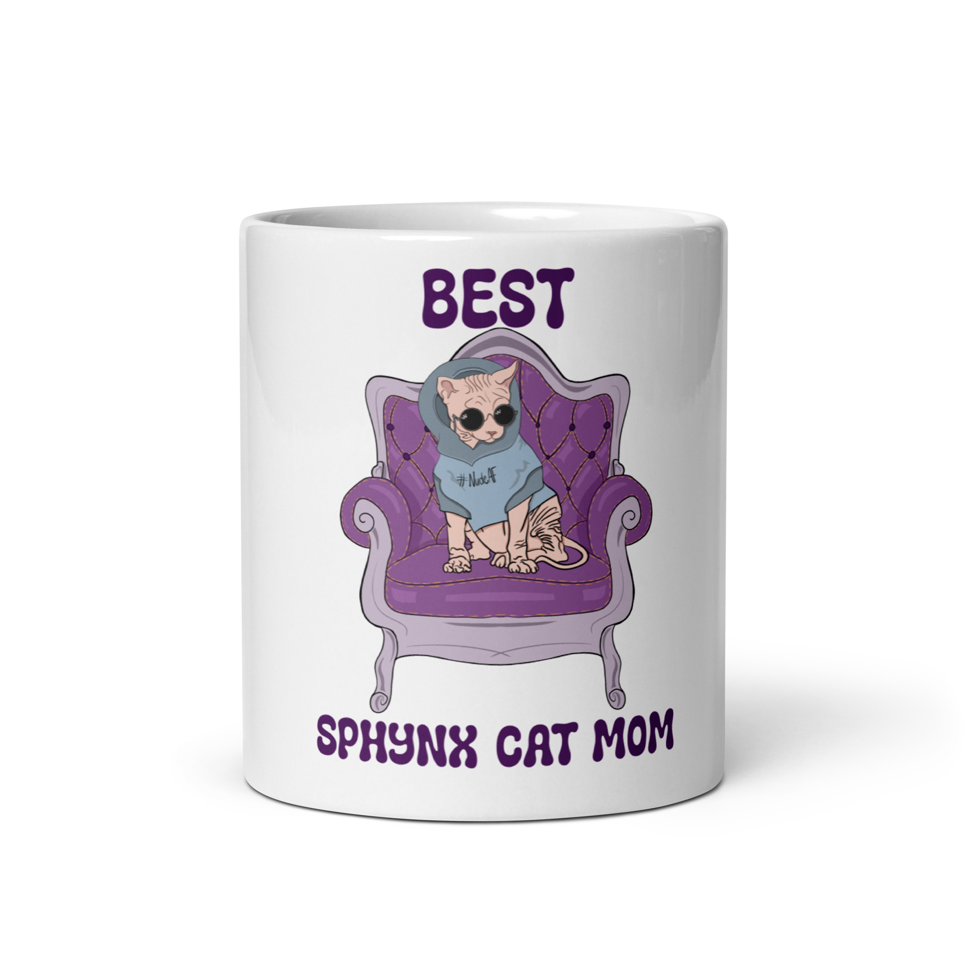 "BEST SPHYNX CAT MOM" COFFEE MUG