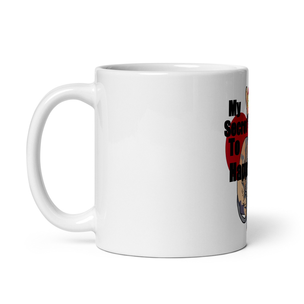 "MY SECRET TO HAPPINESS" COFFEE MUG