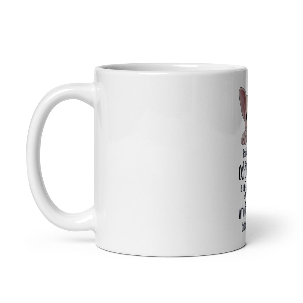 "BEHIND EVERY WOMAN" SPHYNX MUG