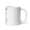 "WOMAN CAN'T SURVIVE ON COFFEE ALONE" COFFEE MUG