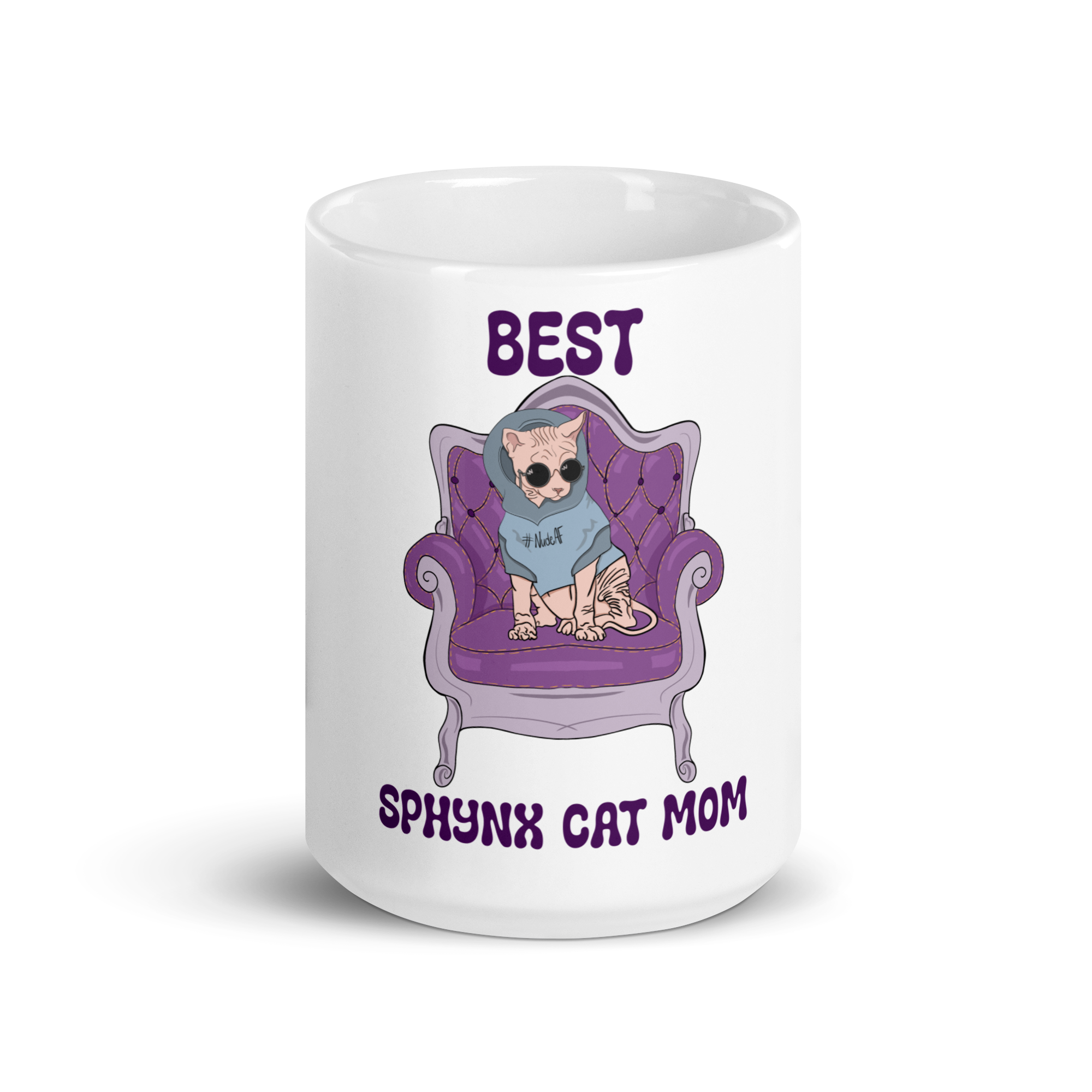 "BEST SPHYNX CAT MOM" COFFEE MUG