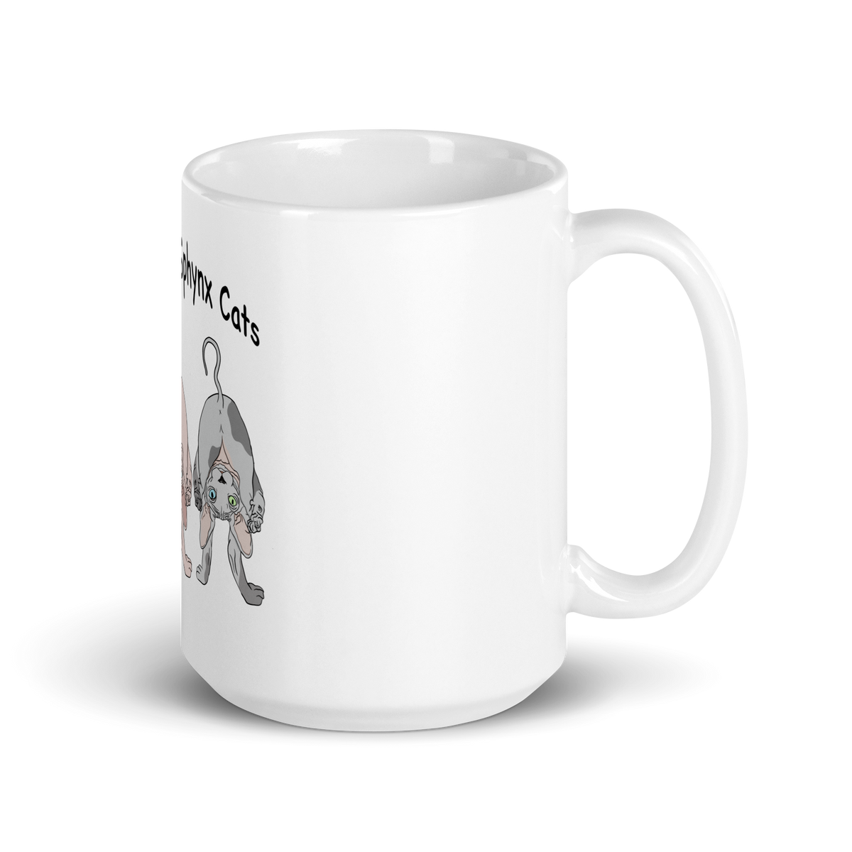 "NOTHING BUTT SPHYNX CATS" COFFEE MUG