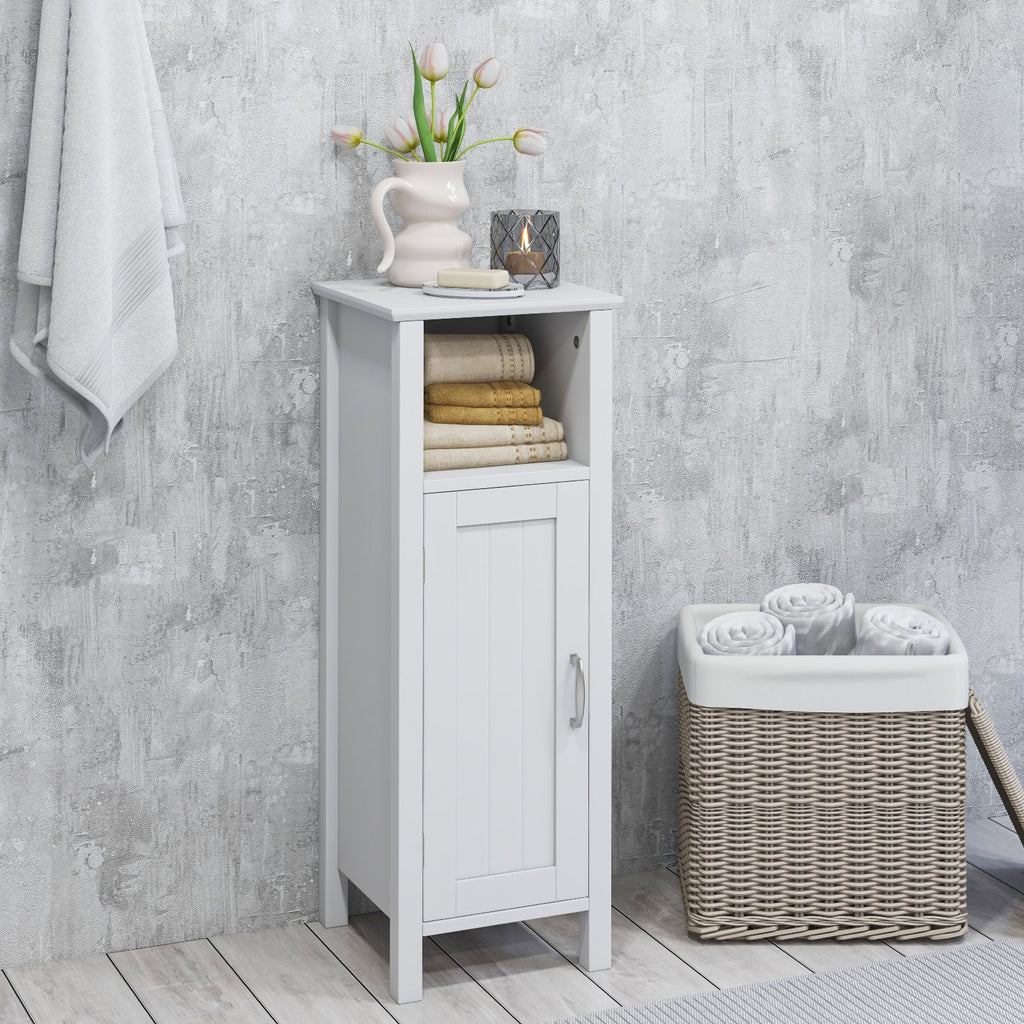 Bathroom Storage Organizer with 2-Tier Cabinet
