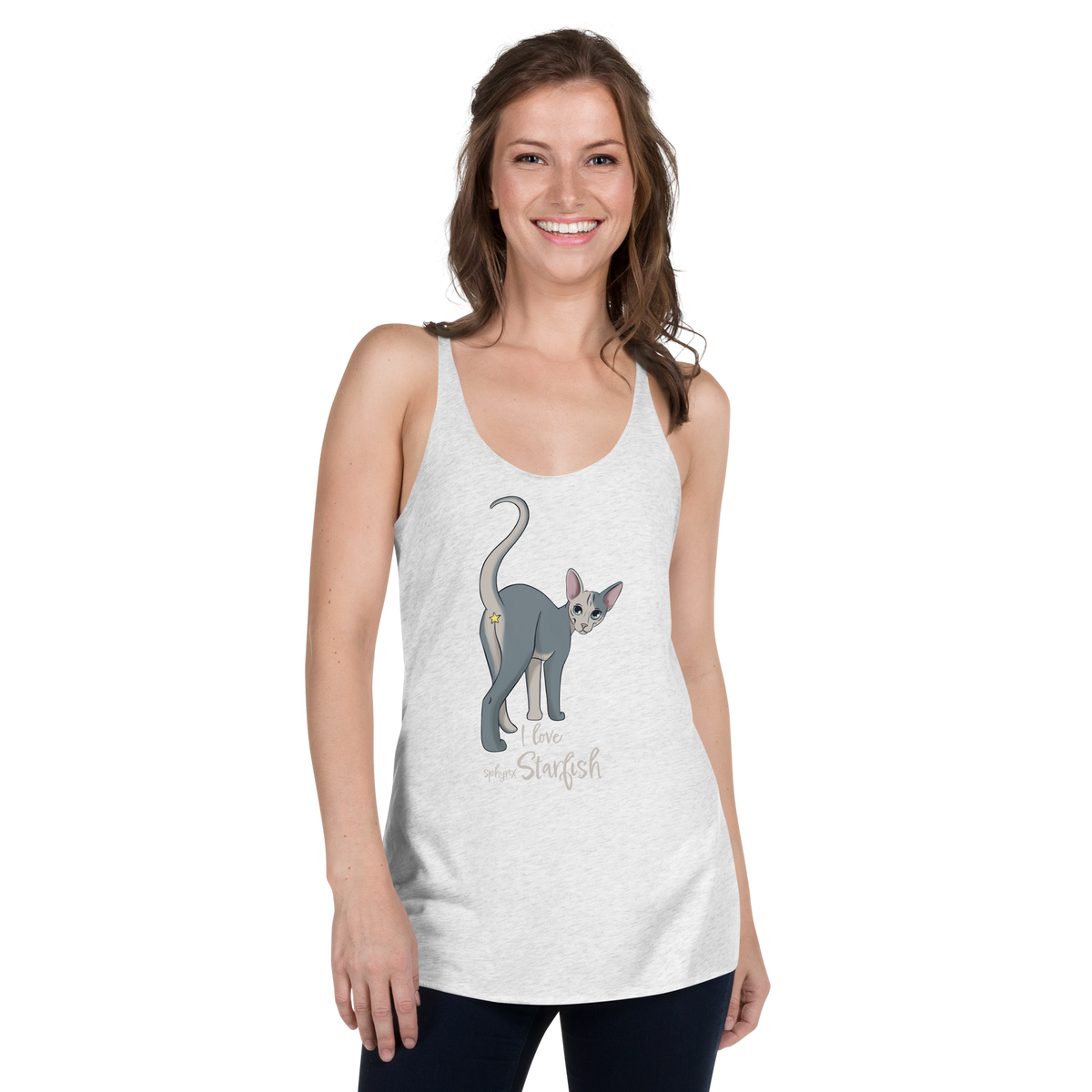"I LOVE SPHYNX STARFISH" TANK