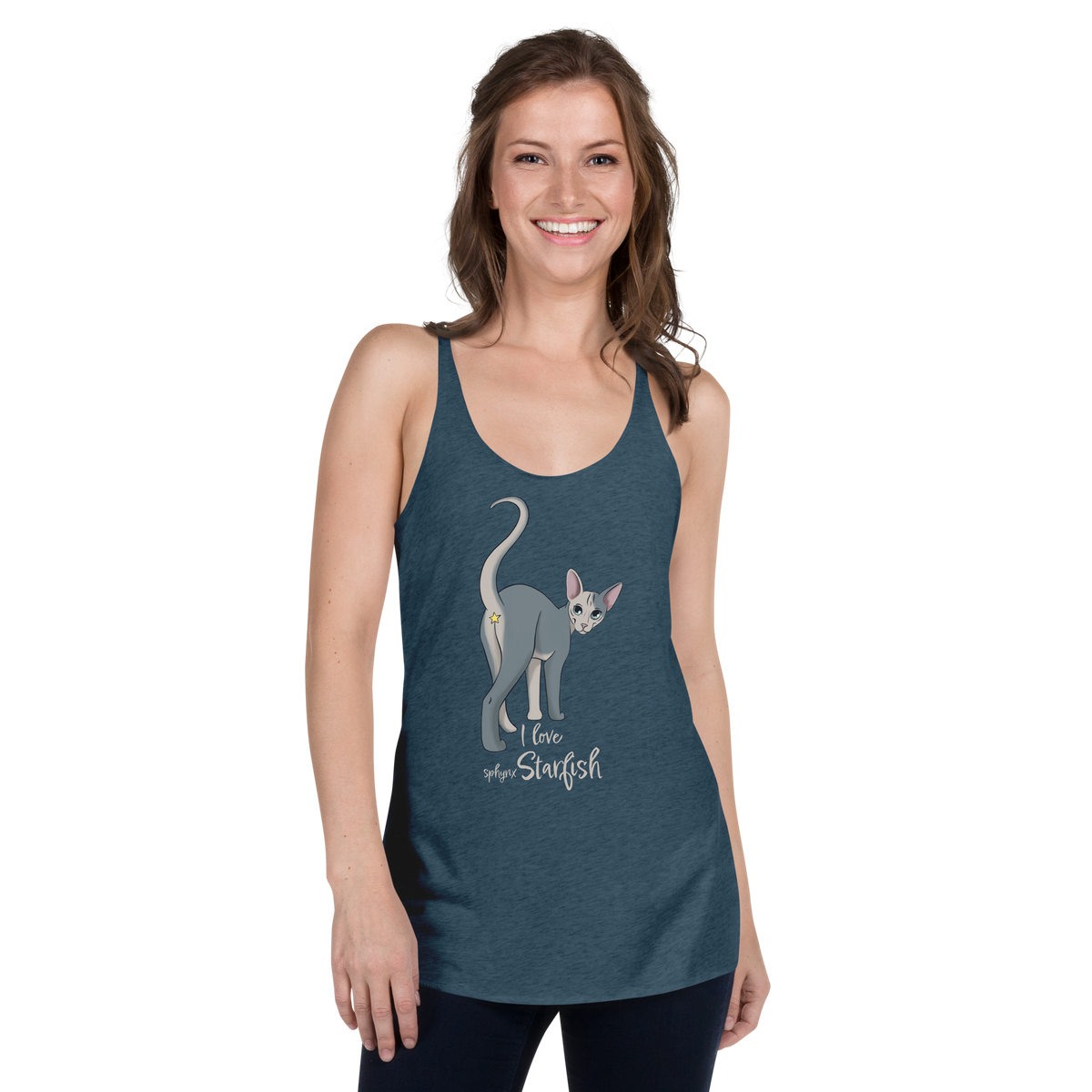 "I LOVE SPHYNX STARFISH" TANK