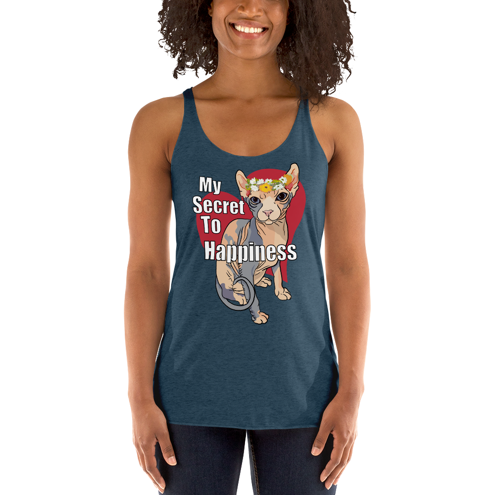 "MY SECRET TO HAPPINESS" TANK