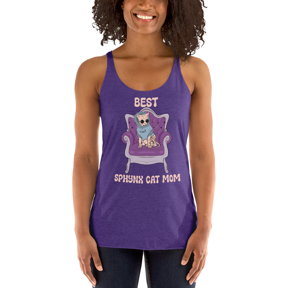 "BEST SPHYNX CAT MOM" TANK