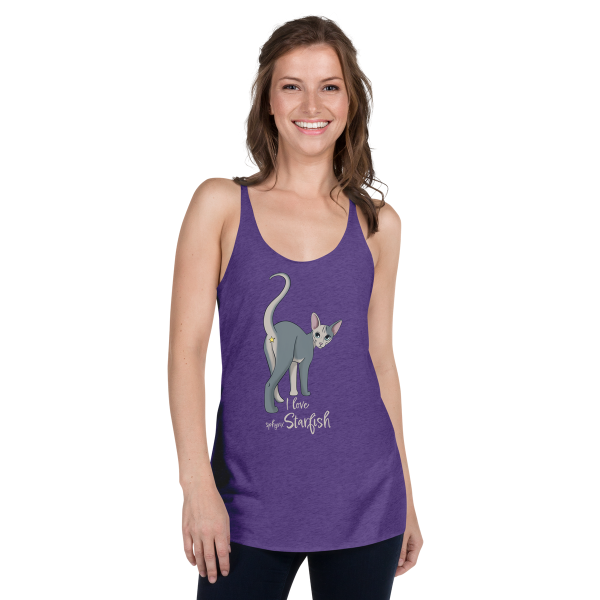 "I LOVE SPHYNX STARFISH" TANK